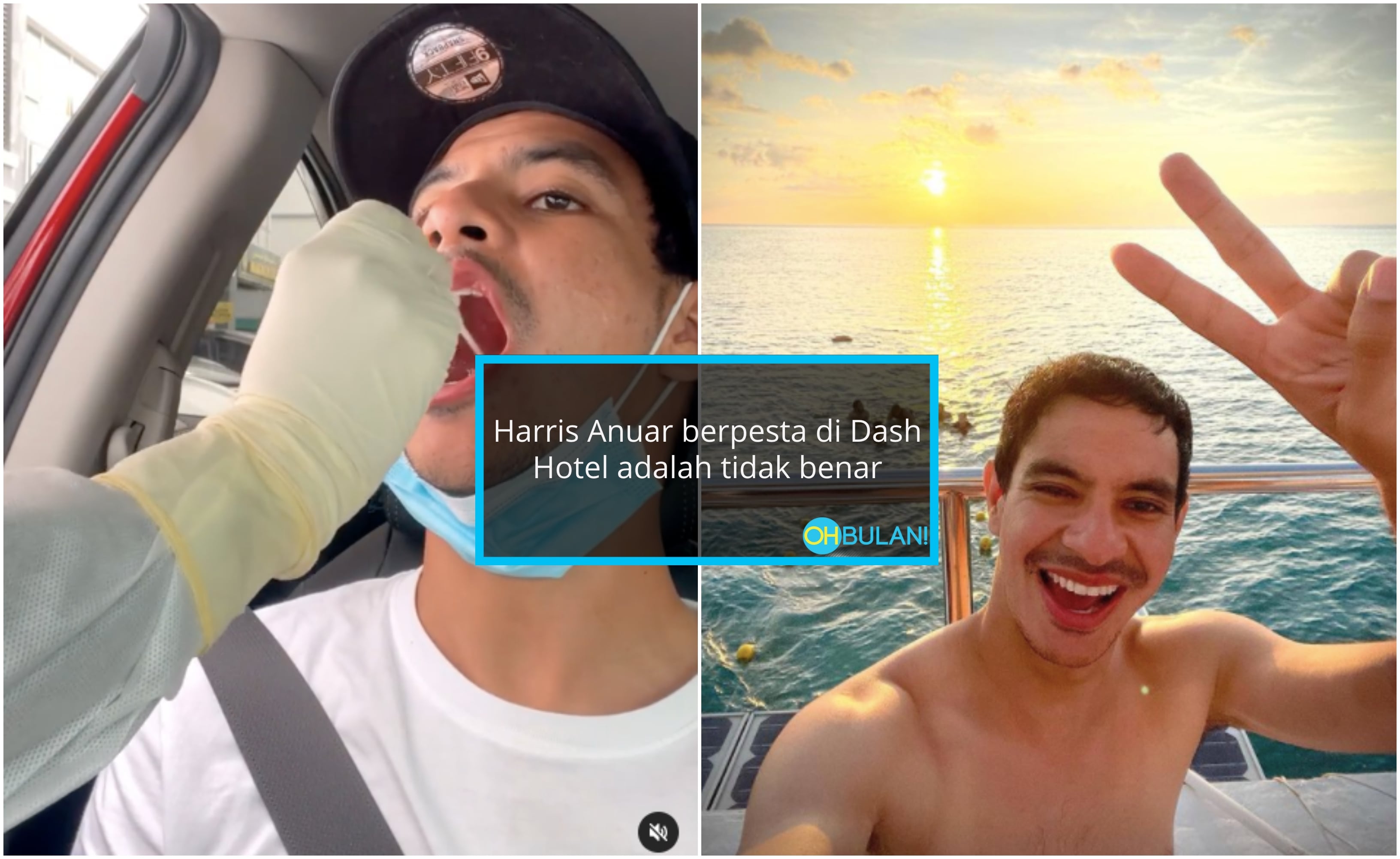 Pihak Pengurusan Nafi Harris Anuar Langgar SOP Ketika Bercuti Di Langkawi