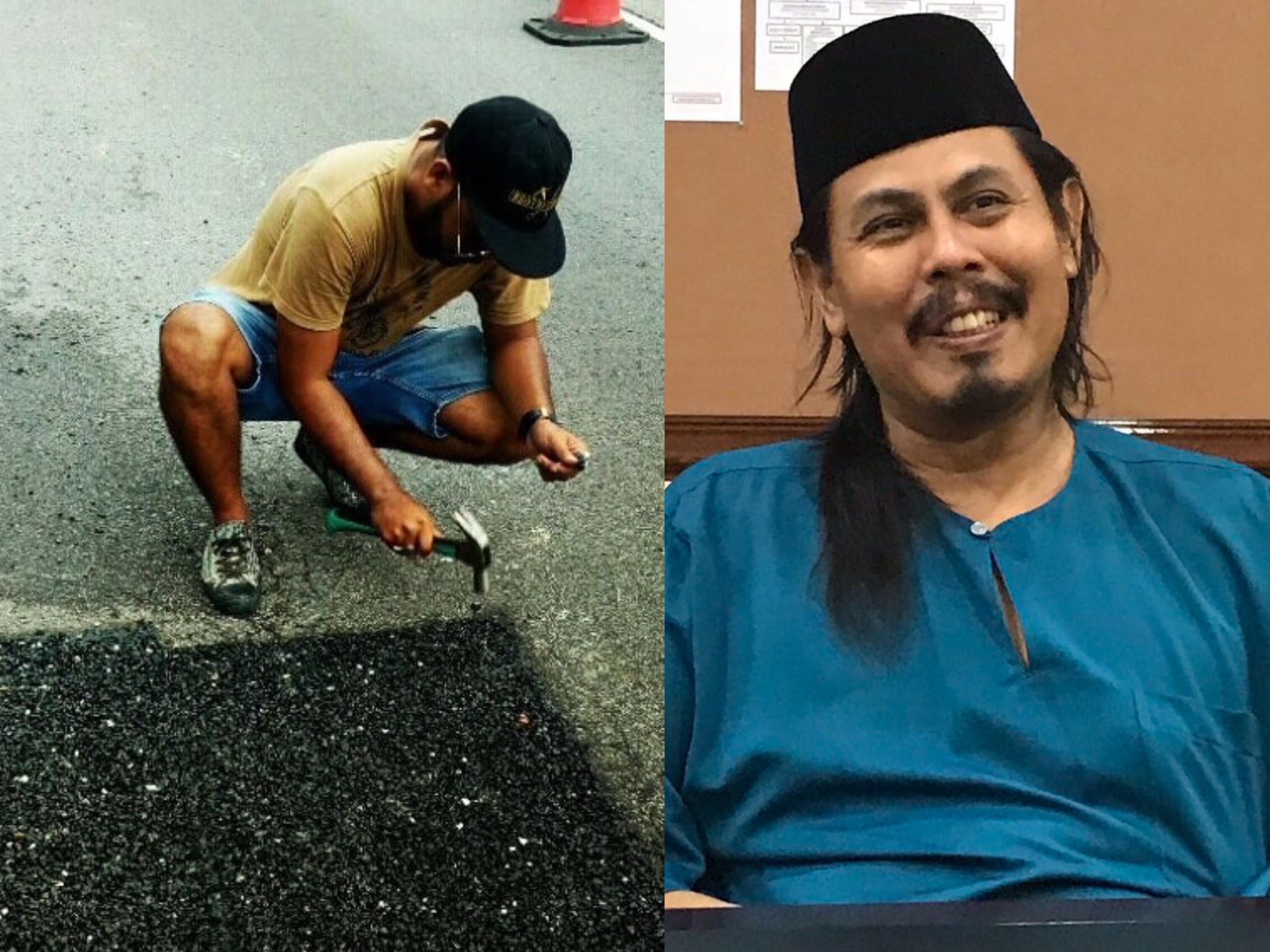 Guna Duit Sendiri Turap Jalan, Lando Zawawi & Brotherhood Sedang Uji Bahan Rekaan Terbaru
