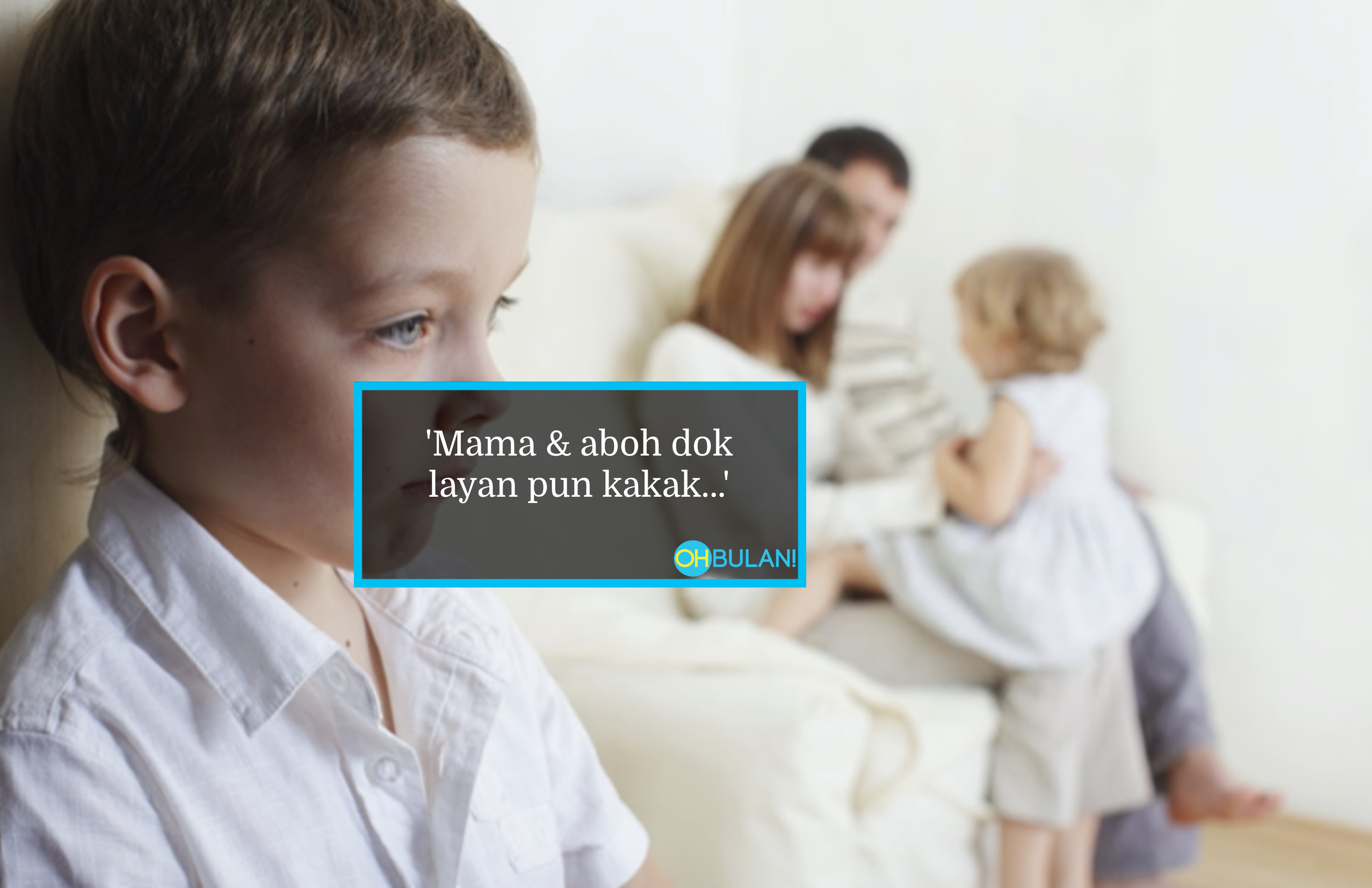‘Mama, Abah Tak Layan Pun Kakak’ – Rasa Sering Dipinggirkan, Luahan Anak Kecil Ini Buat Ibu Sebak!