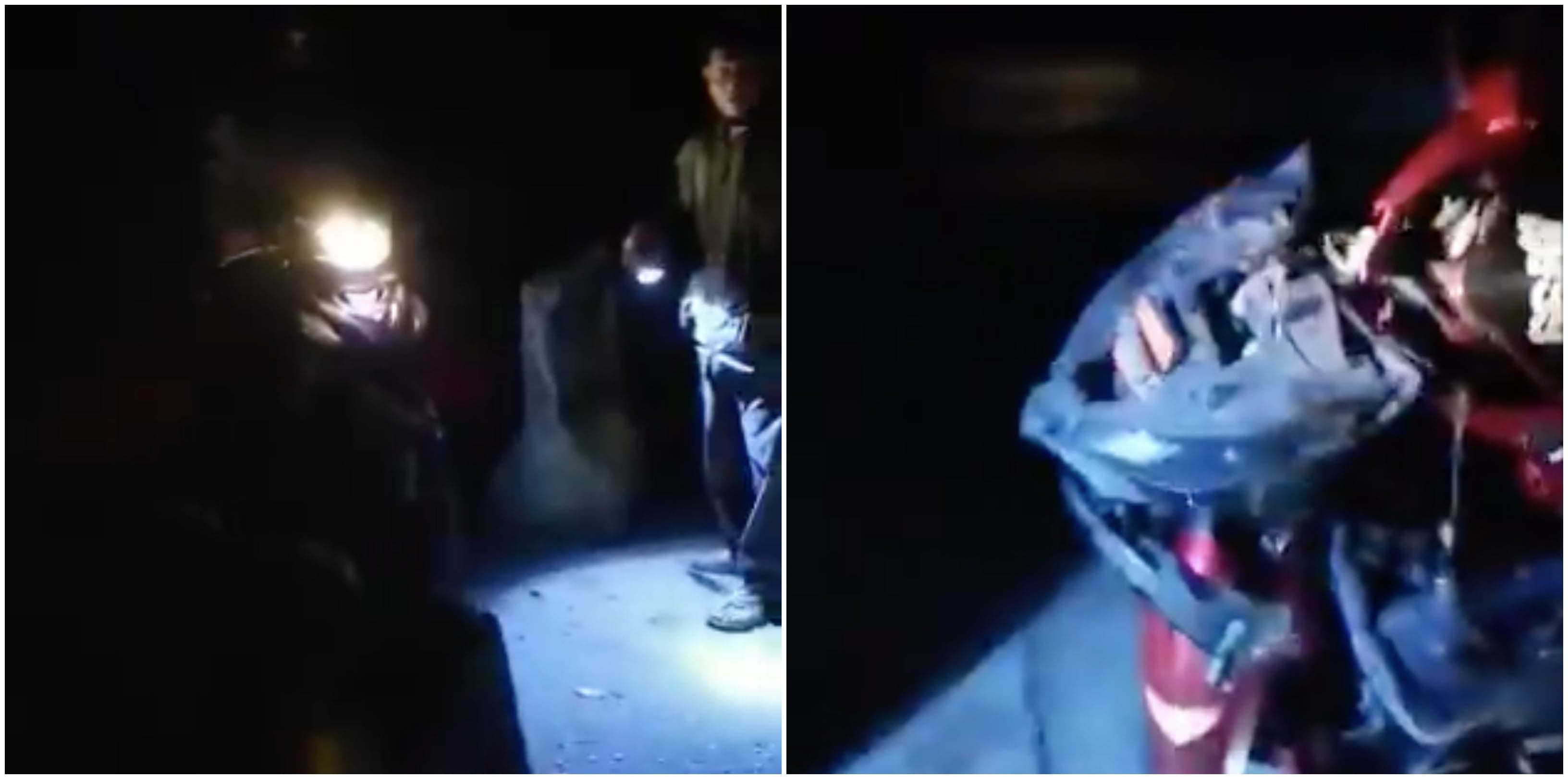 Viral Video Staf Hospital Terlanggar Tembok Batu Jalan, Ketua Polis Kuala Muda Tampil Jawab Spekulasi
