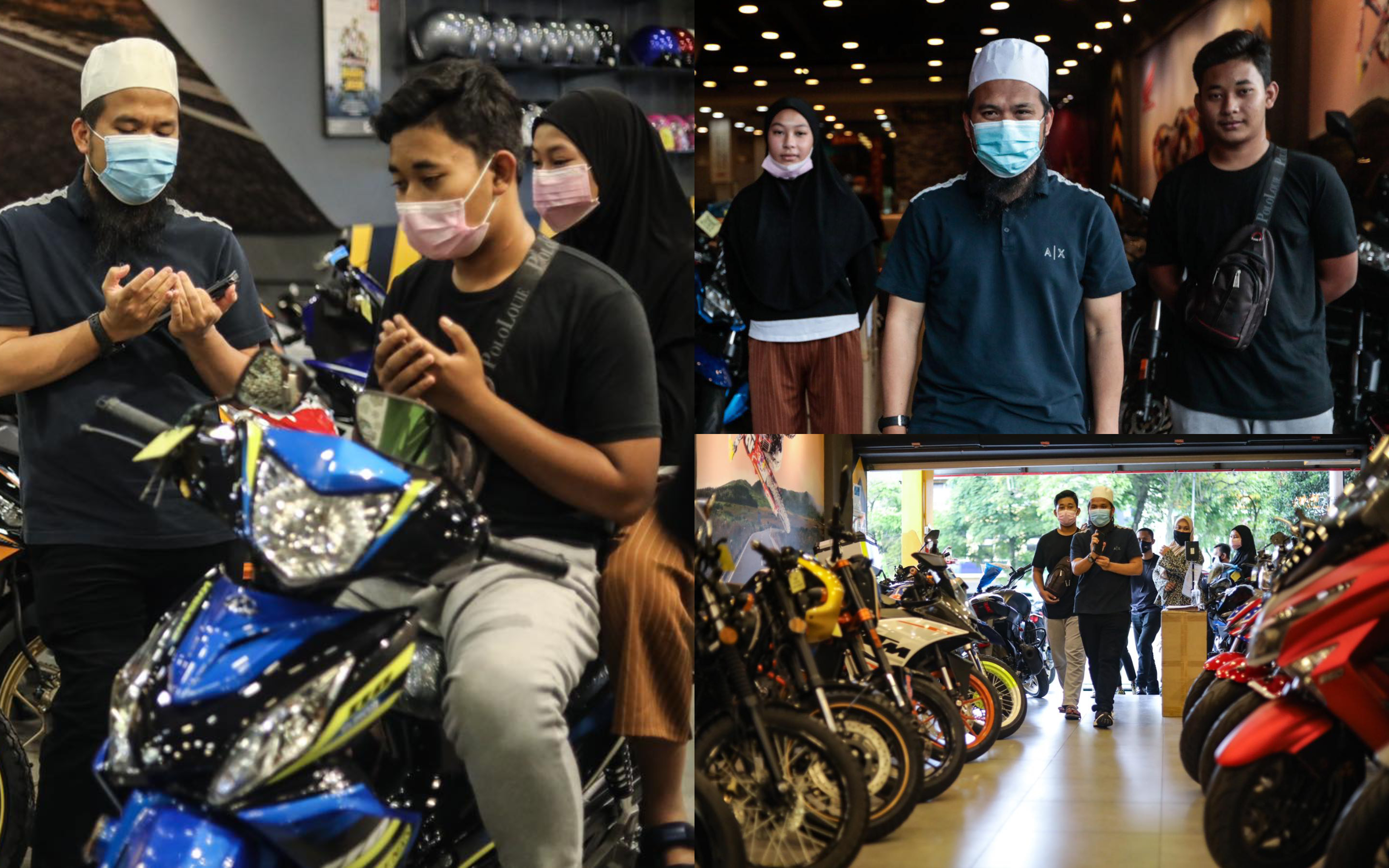 Mak Baru Meninggal Dunia, Motosikal Pula Kena Curi, Ustaz Ebit Lew Tampil Bantu 2 Beradik Ini