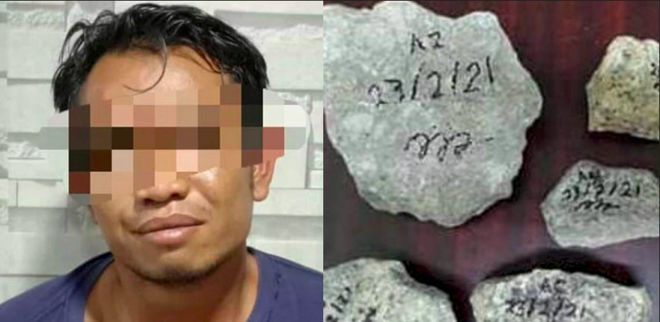 Lelaki Ditahan Baling Batu Ke Arah Kereta, Bila Ditanya…’Balik Sebab Suka-Suka Je’
