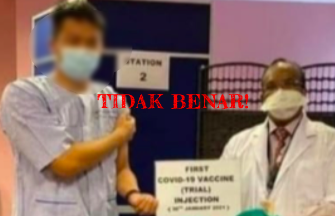 ‘Adam Loi Bukan Penerima Vaksin Pertama Covid-19 Tetapi..’