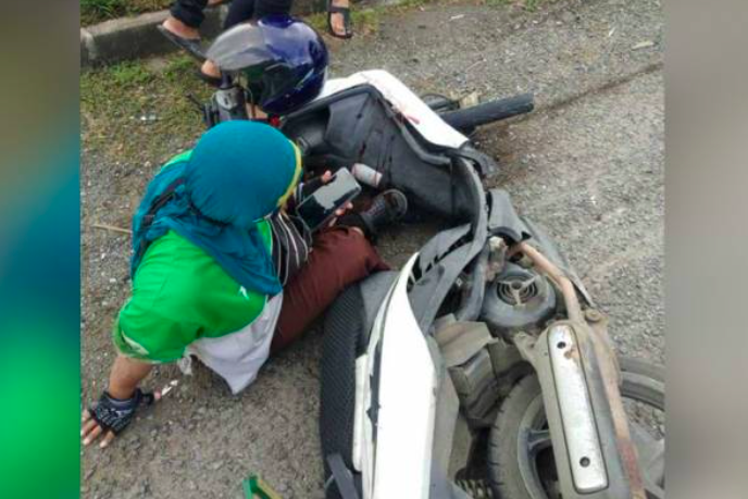 Wanita Sara Keluarga Jadi Penghantar Makanan Dirempuh Lori, Kaki Kiri Hancur