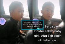 [VIDEO] ‘Nak Geng Lah Tu..’ – Reaksi Si Abang Menangis Lepas Tahu Bakal Dapat ‘Baby Girl’ Tarik Perhatian!