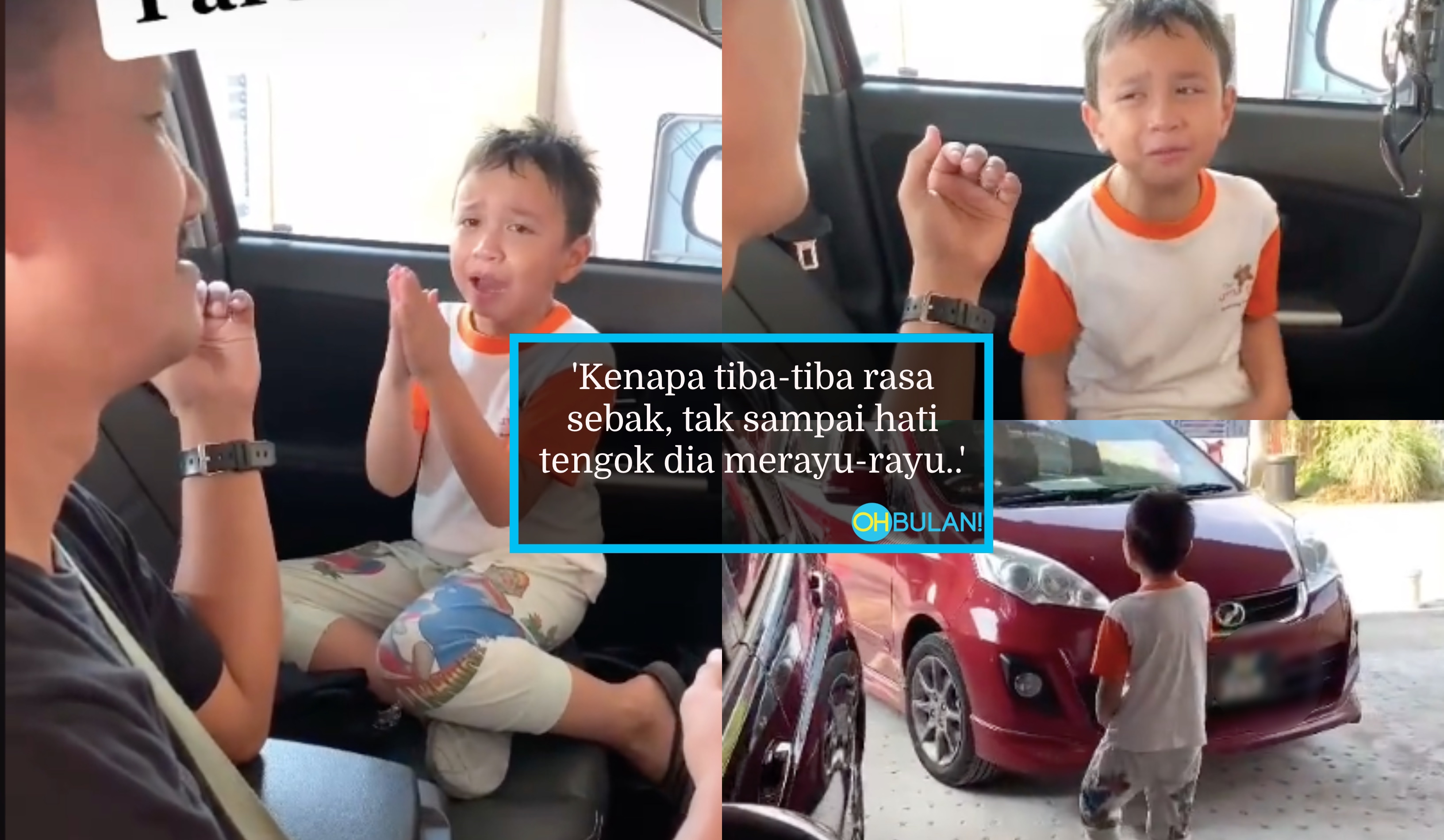 [VIDEO] ‘Boleh Lah Ayah, Nak Ikut..’ – Bapa Kerja Di Kawasan PKPD, Tangisan & Rayuan Anak Frontliner Ini Bikin Sebak!