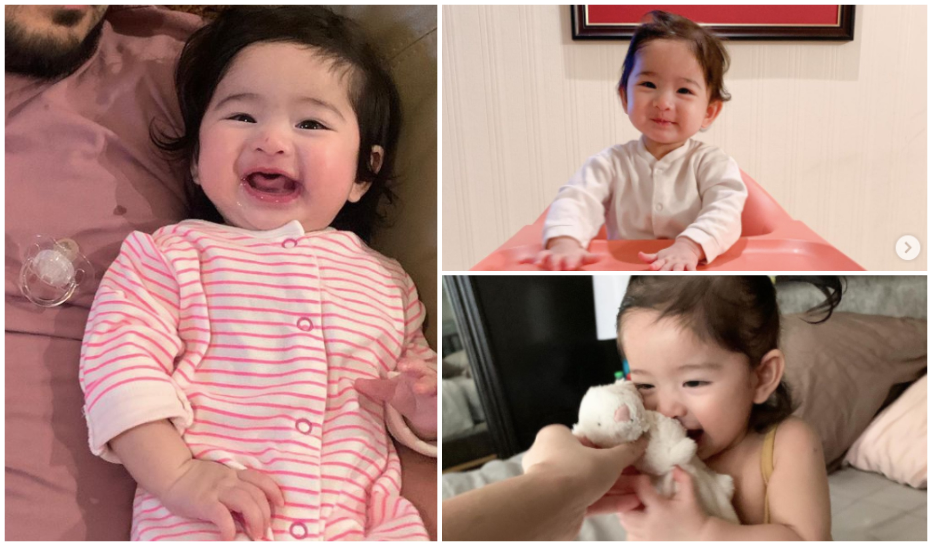 [FOTO] Comel Anak Izara Aishah, Macam Anak Korea!