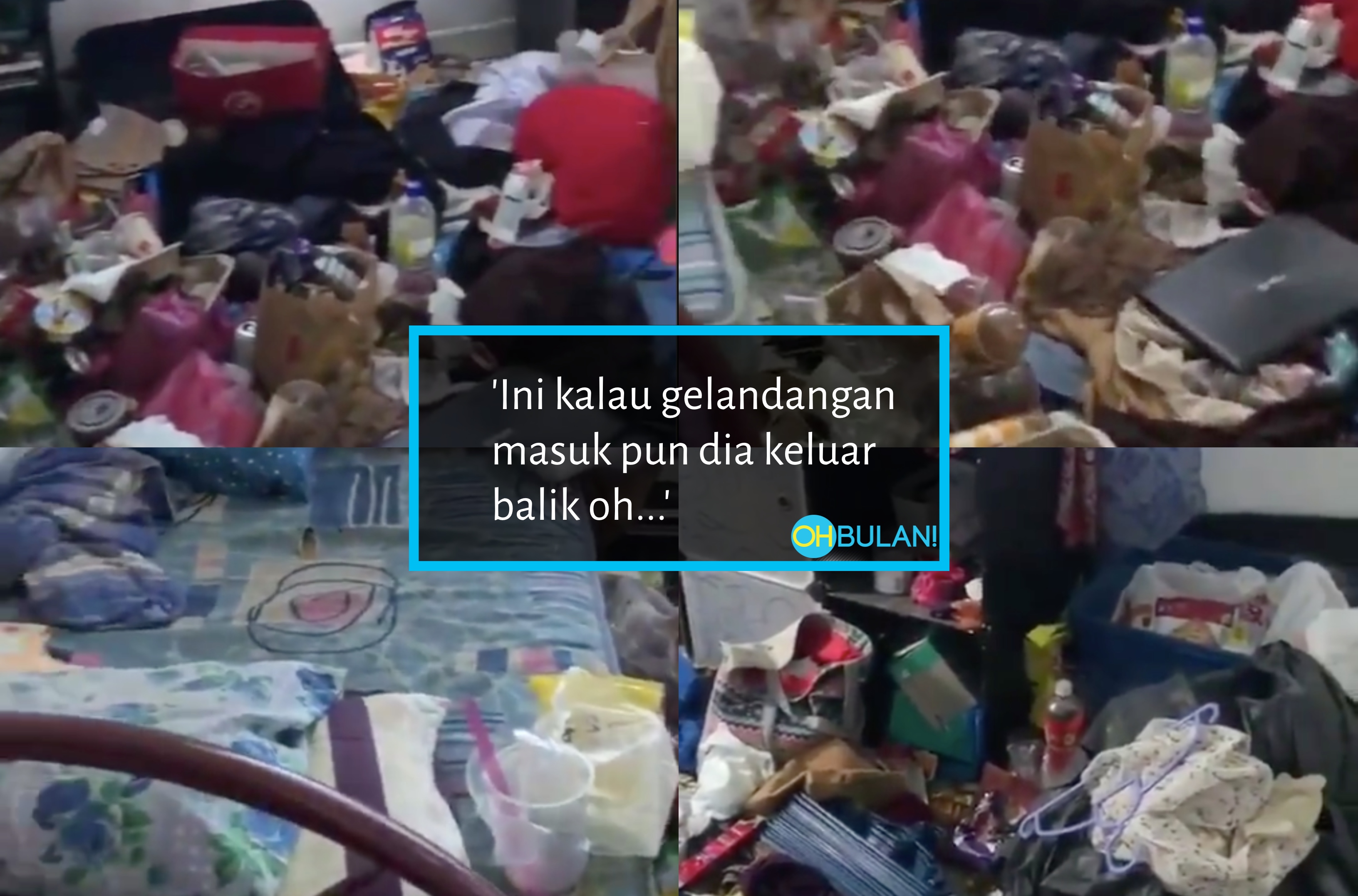[VIDEO] Tak Guna Muka Cantik Kalau Pengotor Macam Ni Kak Oi!