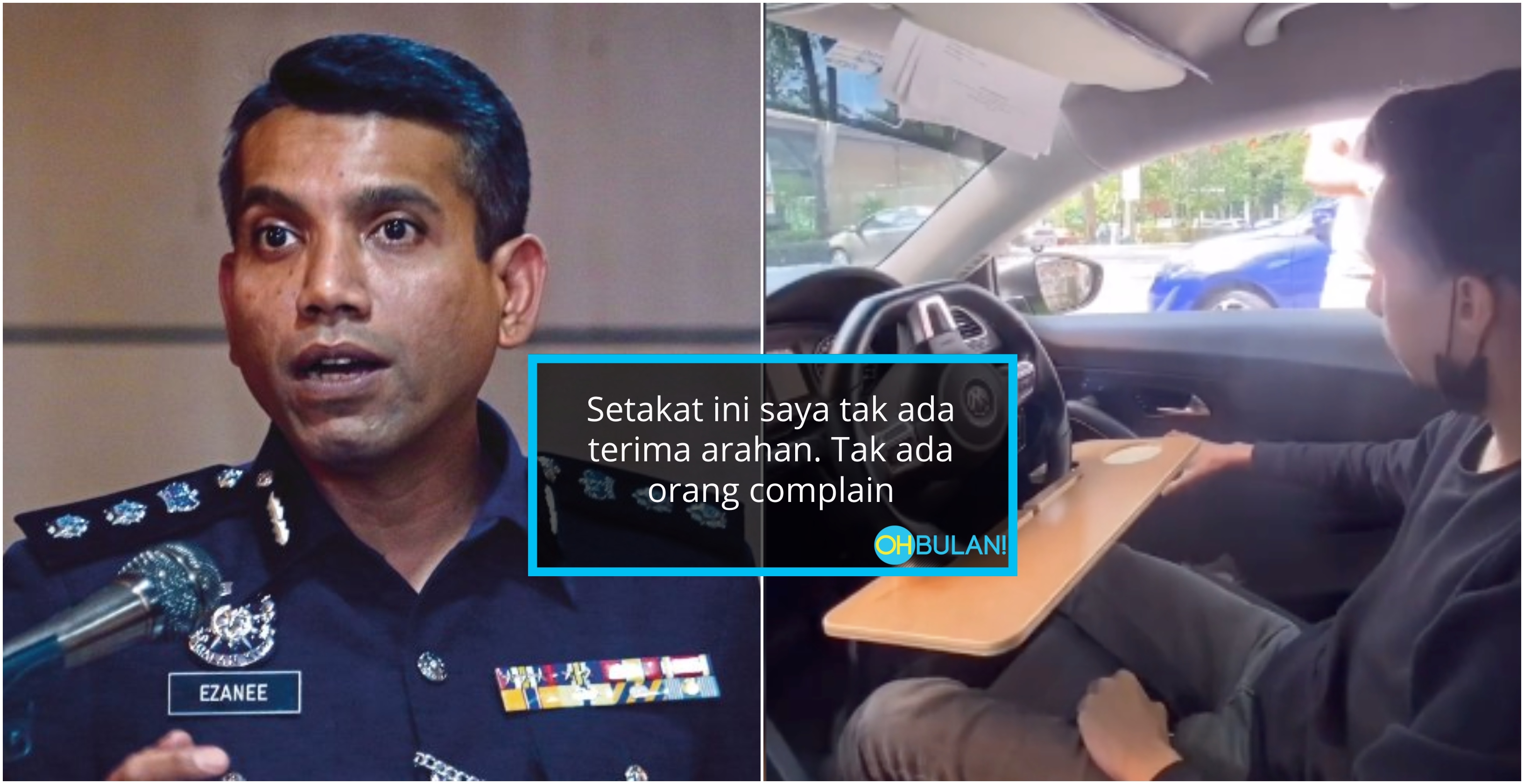 Boleh Makan ‘Dine-In’ Di Dalam Kereta Atau Tidak? Ini Respon Ketua Polis PJ