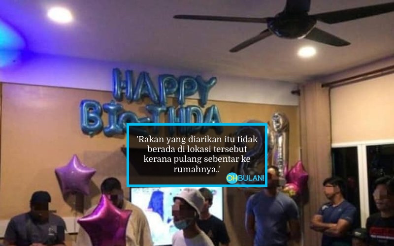 Sewa Vila Sambut Hari Lahir Rakan, 17 Individu Dikompaun Ingkar PKP