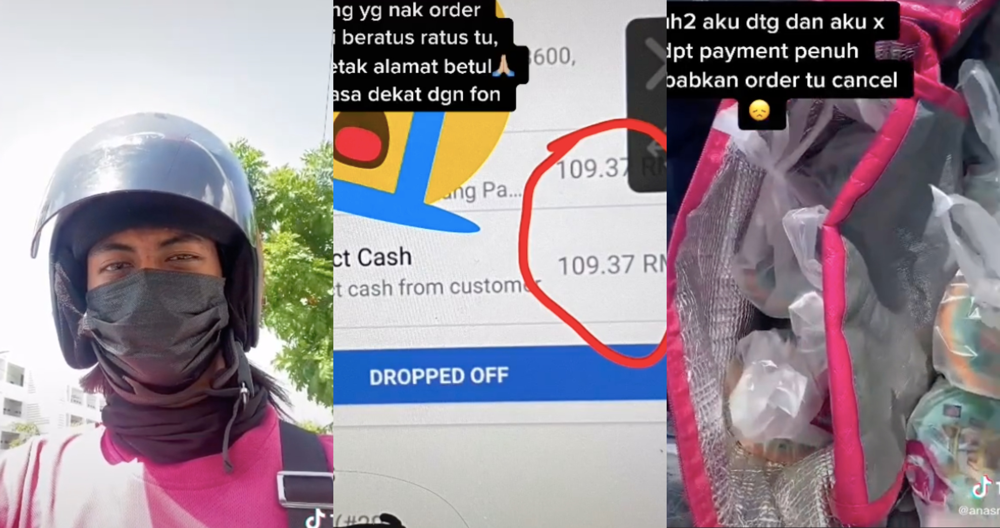 Dah Beli Makanan Sampai Ratusan Ringgit, Sekali Pelanggan Cancel Order