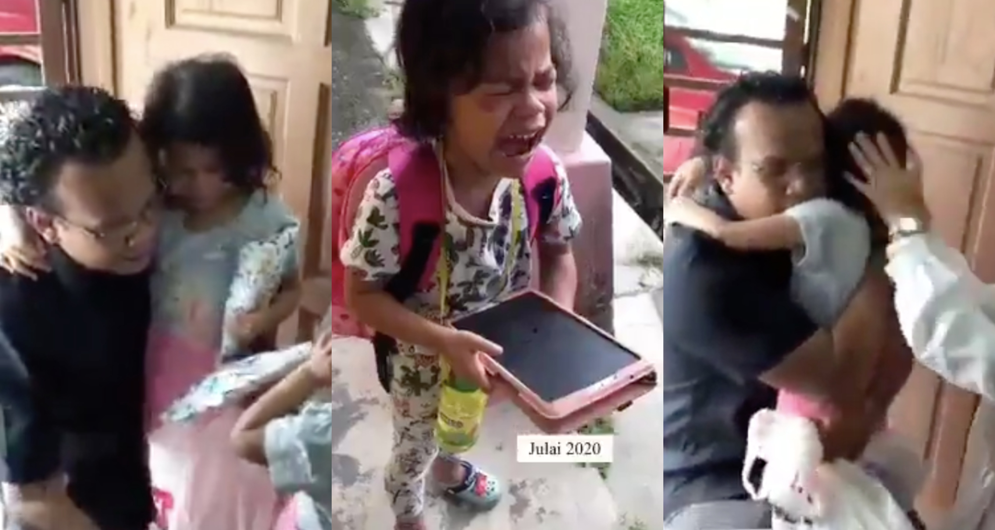 ‘Lagi Sedih Dari Drama Korea!’ – Setahun Terpisah Kerana Covid-19, Video Pertemuan Anak & Ayah Ini Undang Sebak