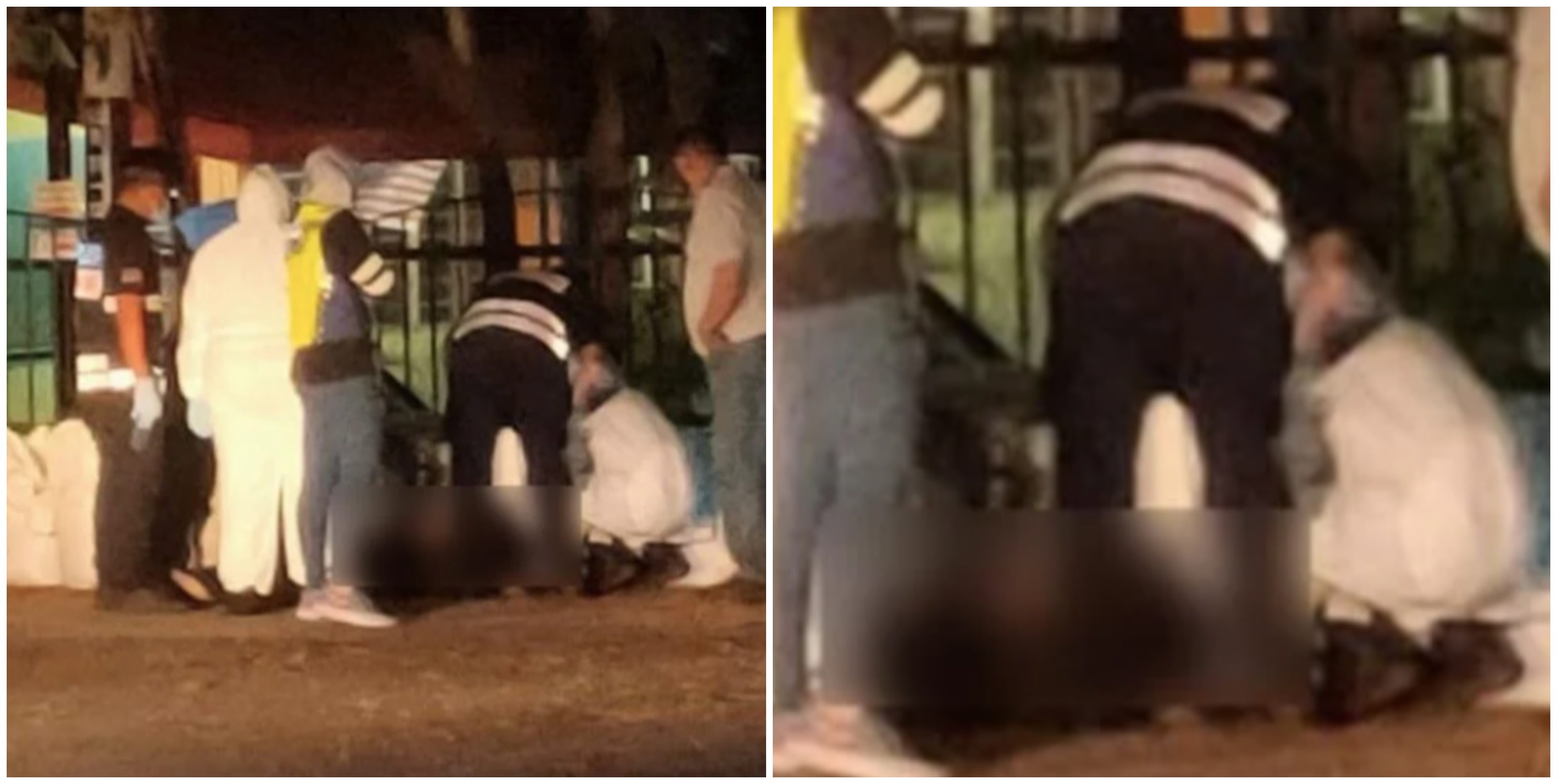 Mayat Warga Emas Bisu Dikelar Sebelum Dicampak Di Hadapan Sekolah