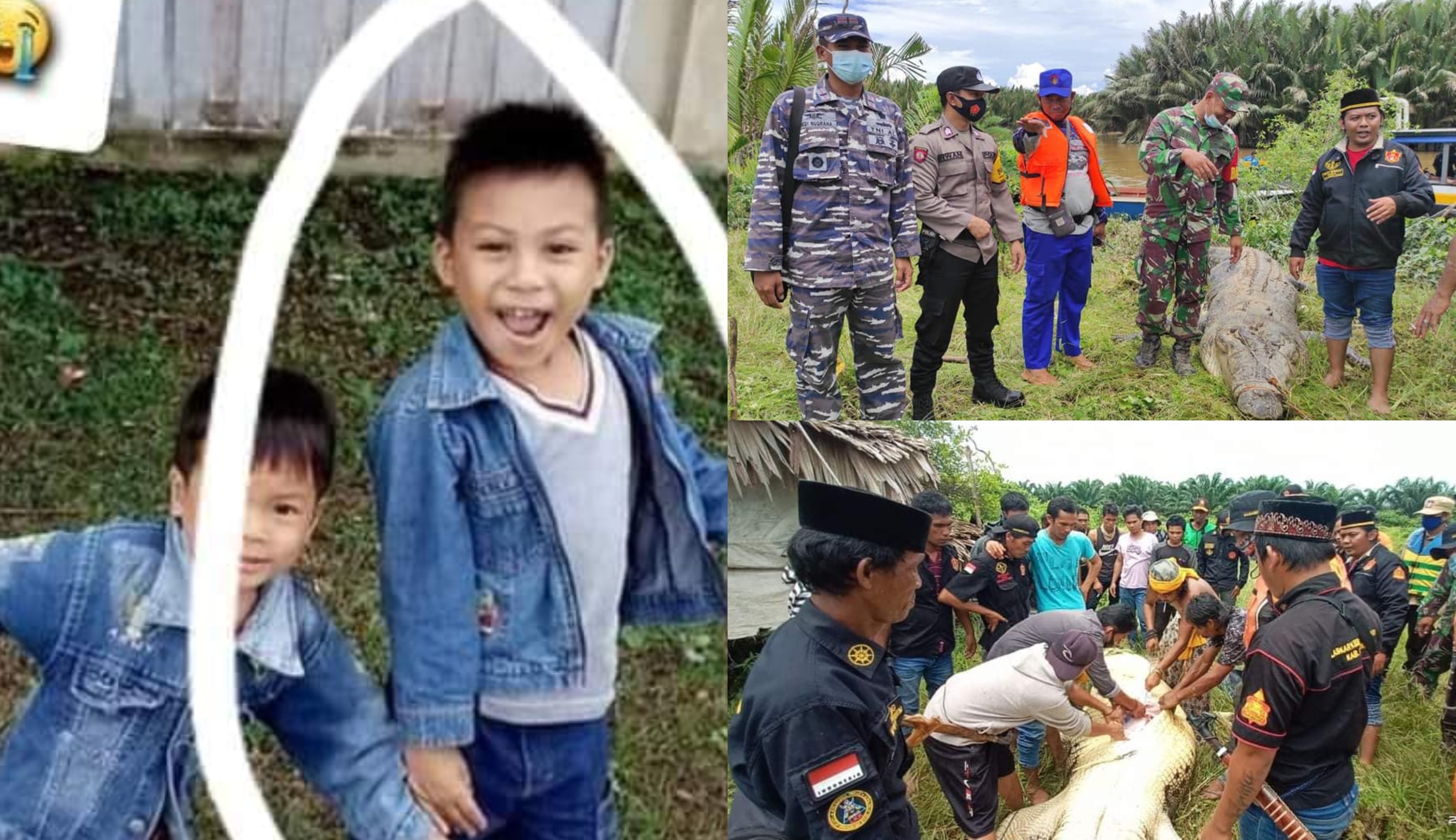 Kanak-Kanak ‘Disambar’ Buaya Ketika Sedang Leka Mandi, Mayat Ditemui Dalam Keadaan Sempurna