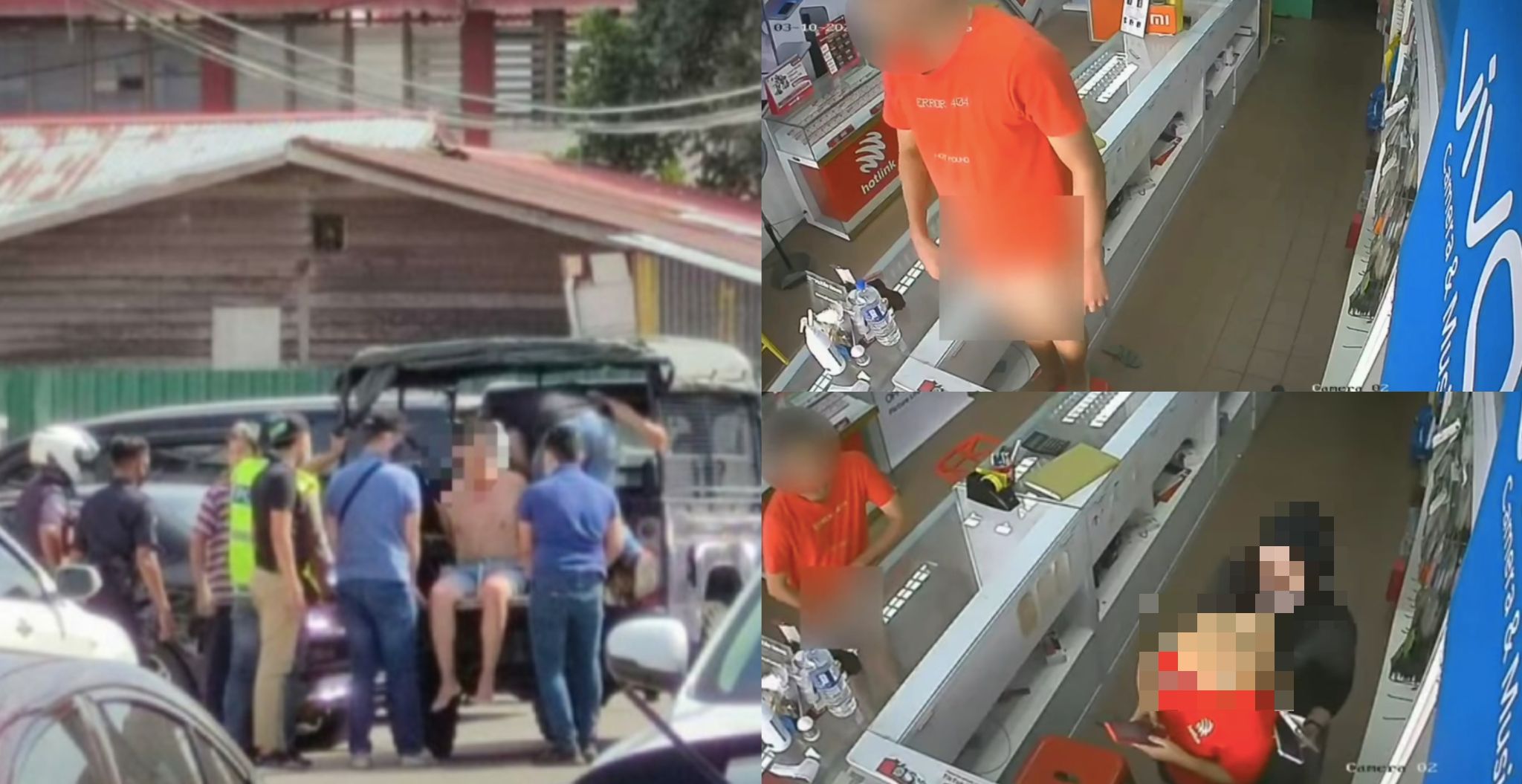 Lelaki Tunjuk ‘Bebird’ Ditahan Polis, Baru Seminggu Keluar Wad Alami Kemurungan