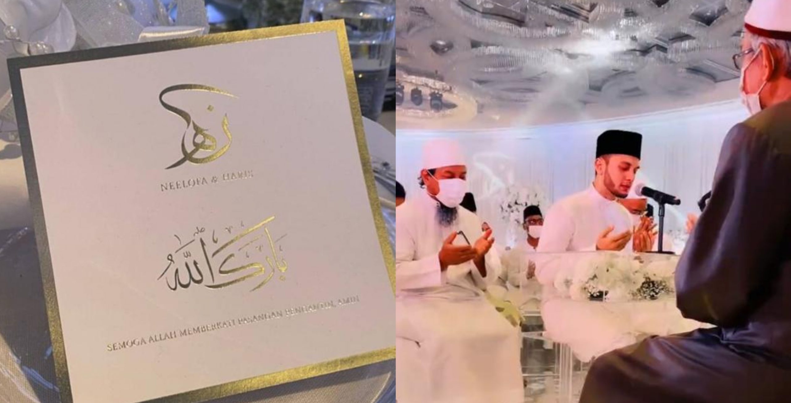 Tahniah! Neelofa, PU Riz Sah Suami Isteri
