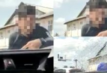 Polis Tahan Lelaki Mengamuk Pecahkan Cermin Kereta, Dipercayai Ada Masalah Mental