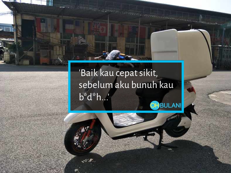‘Cepat Sebelum Aku…’ – Pelanggan Ugut Bunuh Makanan Lambat Sampai, Ingat Rider Hina Sangat Ke?