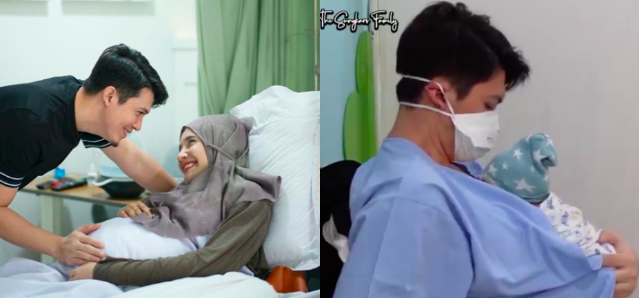 Penantian 10 Tahun Berakhir, Isteri Irwanshah Selamat Bersalin Baby Boy. Ukkasya Muhammad Syahki Nama Pilihan!