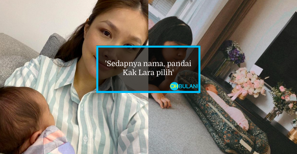 Awal, Scha Akhirnya Dedah Nama Penuh Baby ‘L’