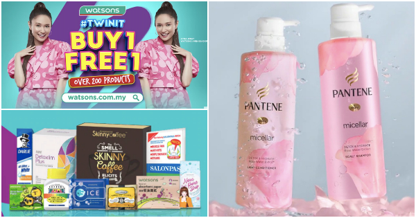 [Buy 1 Free 1] Belanja Sepuasnya Untuk Peluang Memenangi Sebuah Honda BR-V di Watsons