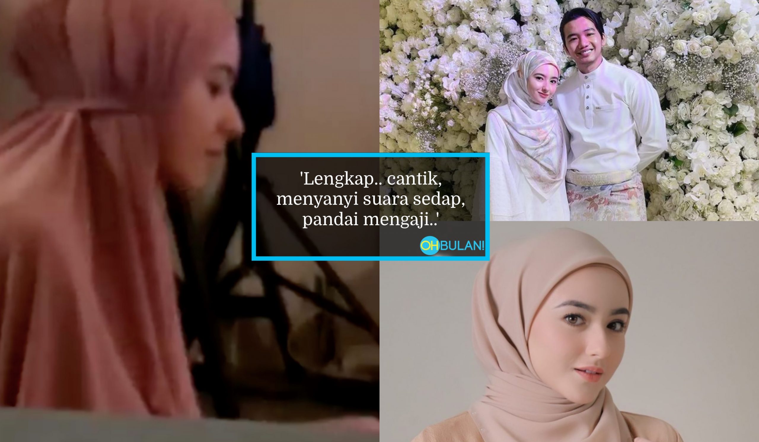 [VIDEO] ‘Dah Lah Cantik, Solehah Pula’ – Suara Merdu Hannah Delisha Berselawat Bikin Netizen Terpukau!