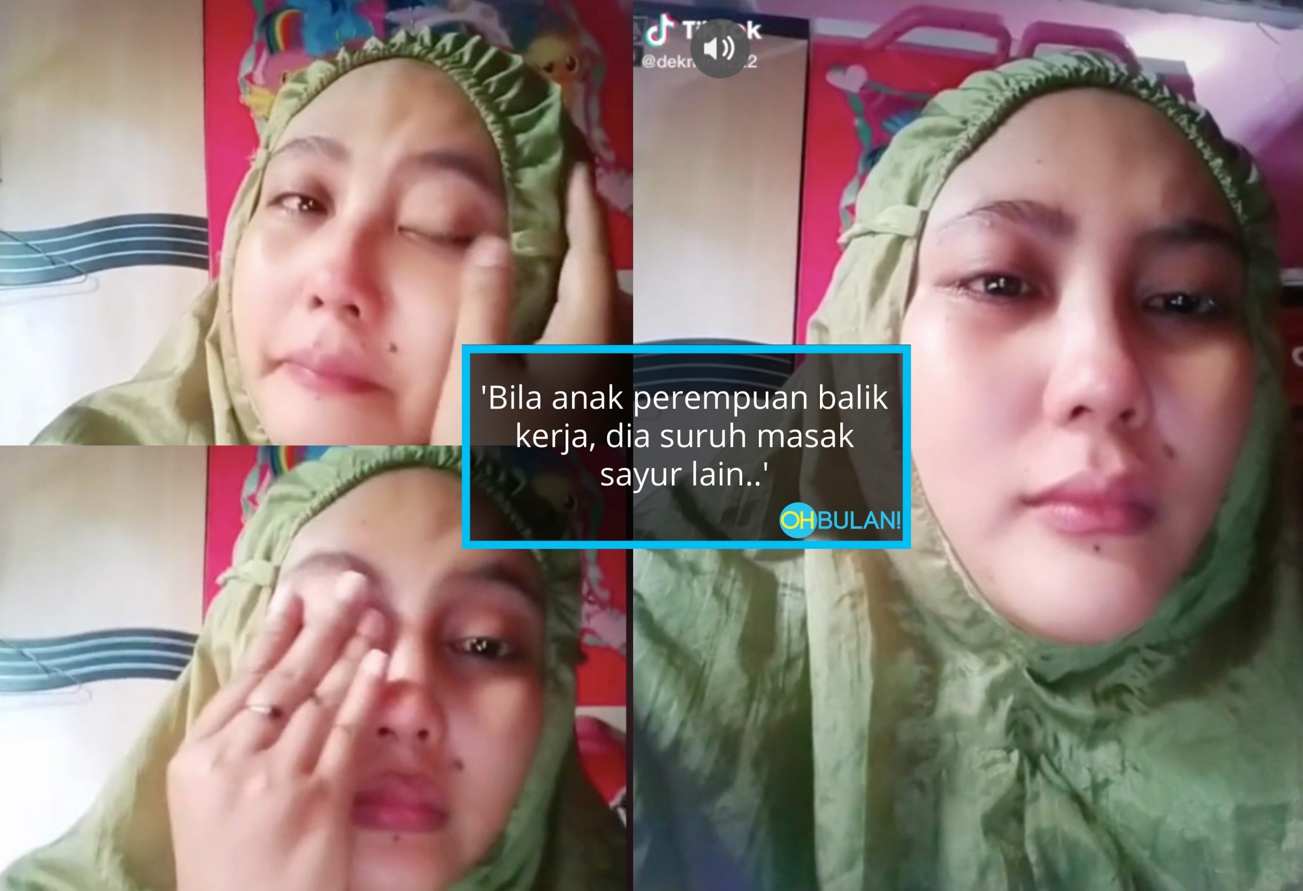 [VIDEO] Wanita ‘Makan Hati’ Serumah Dengan Mentua, Lauk Dimasak Dibuang Belakang Rumah