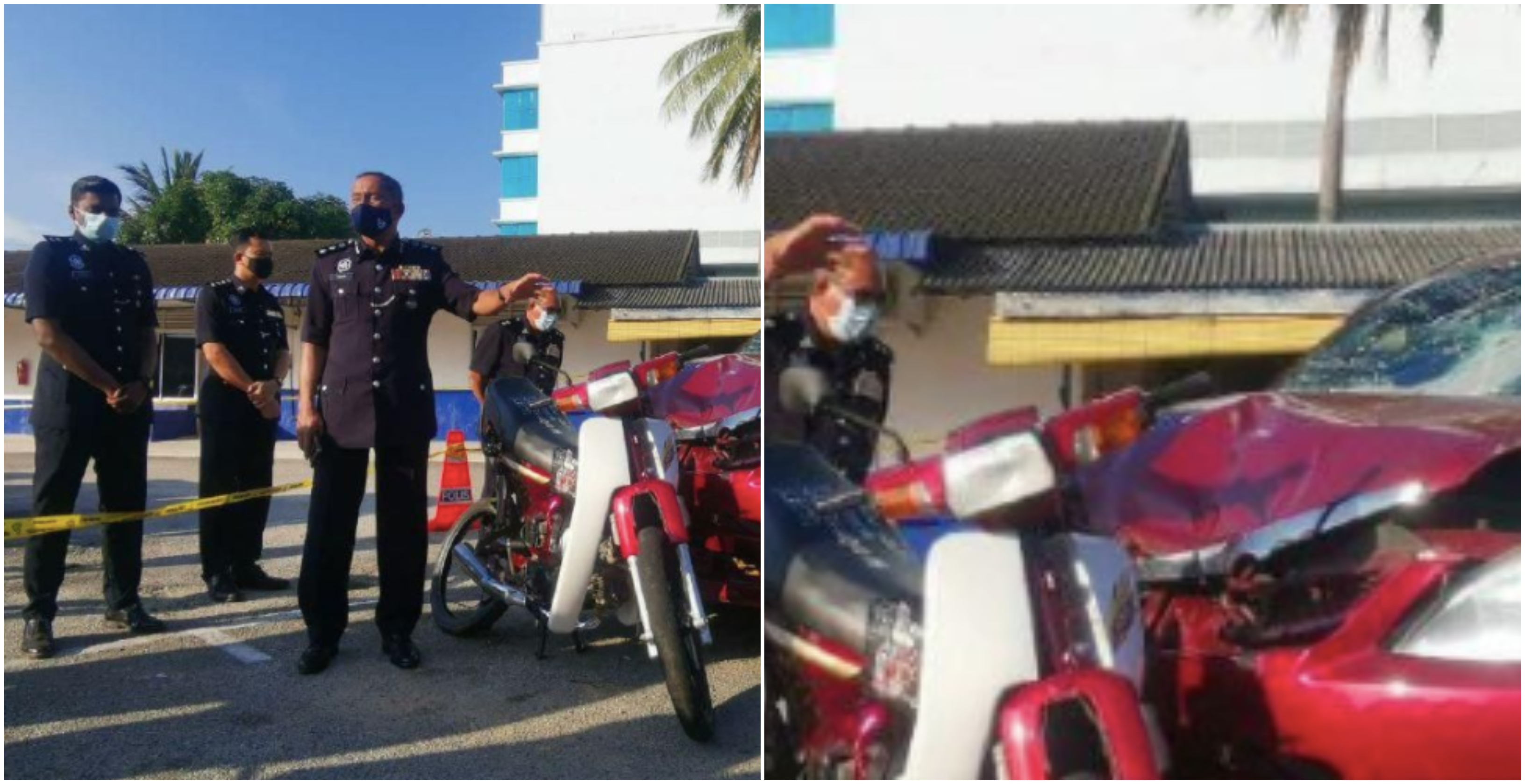 Lelaki Maut Motosikal Dirempuh, Diseret Sejauh 1.5km Oleh Pemandu Mabuk