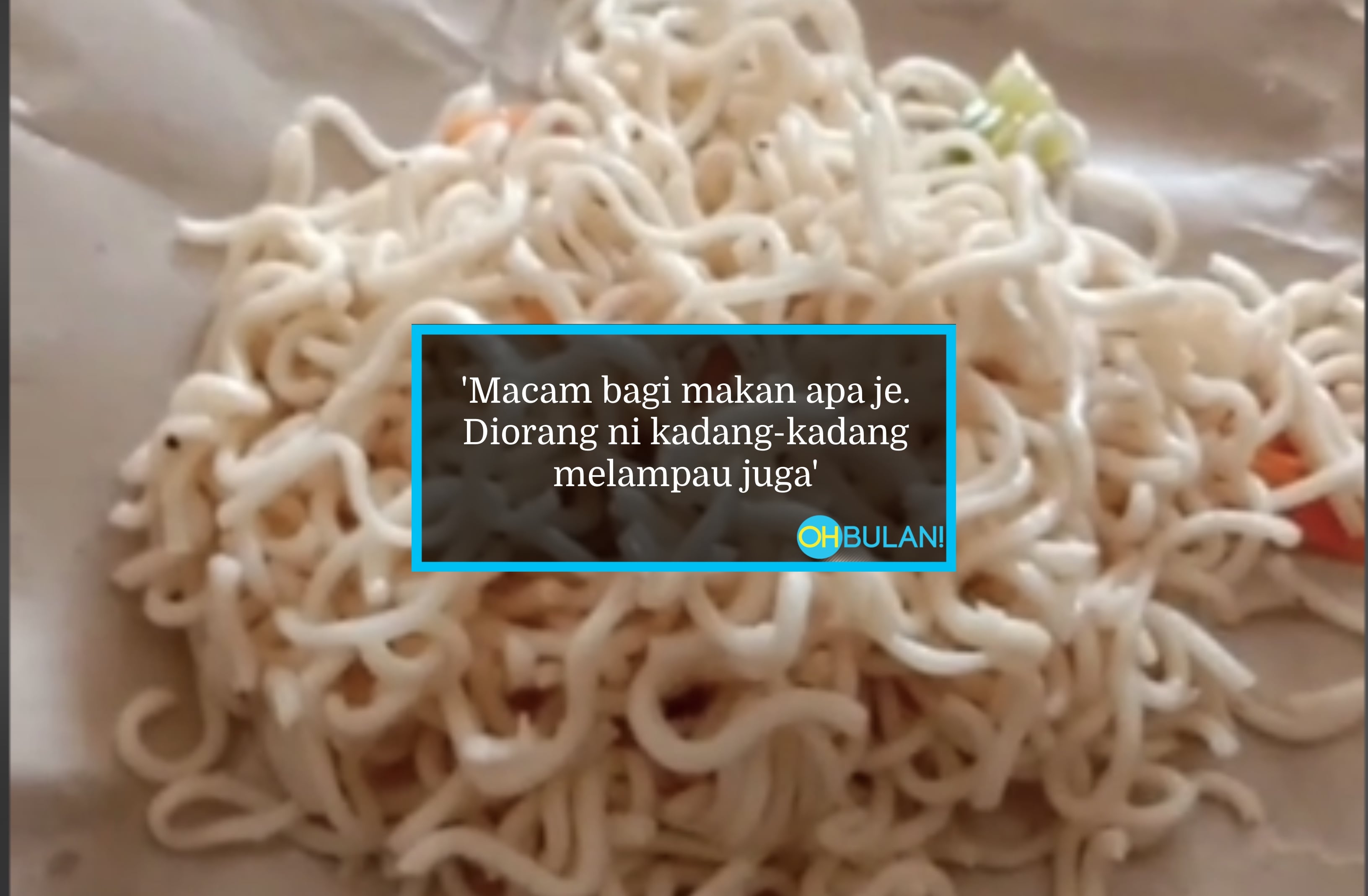 Bapa Berang Kantin Sekolah Jual Mi Segera Goreng ‘Bodoh’ RM1.50…Kosong Apa Pun Tak Ada!