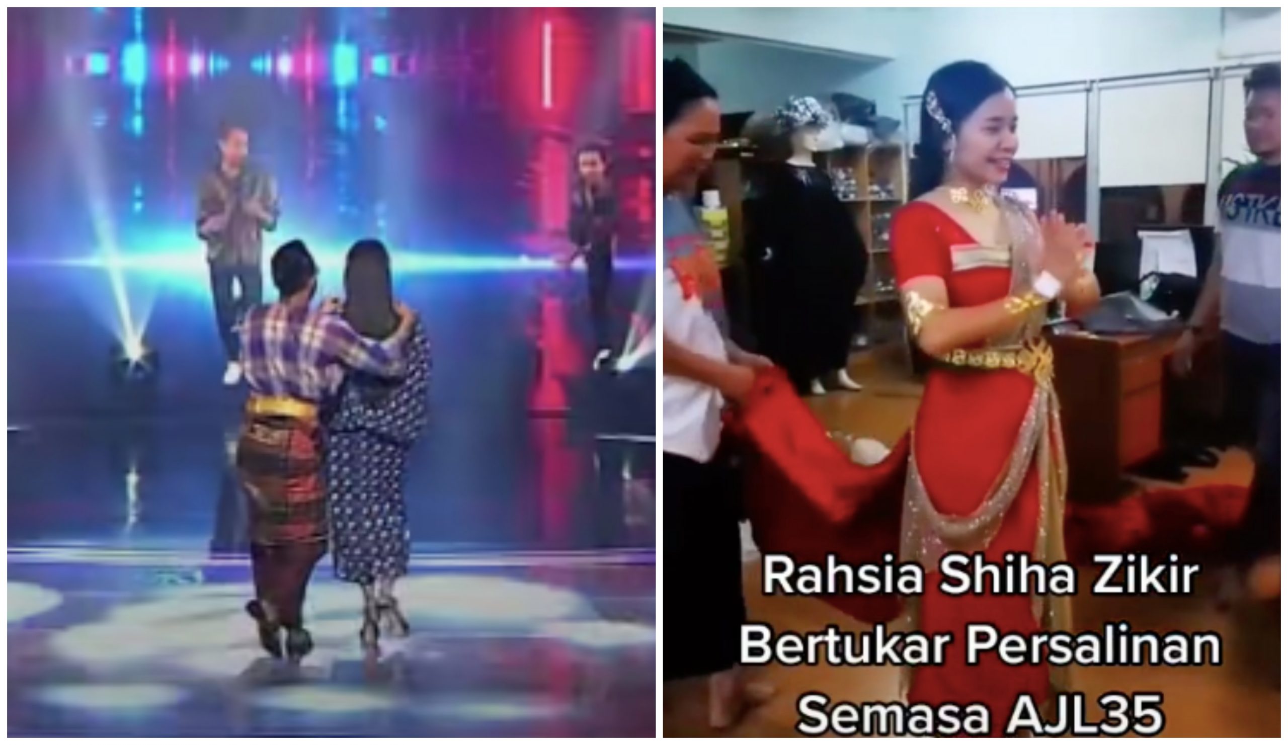 Trick Shiha Zikir Tukar Baju Masa Final Ajl35