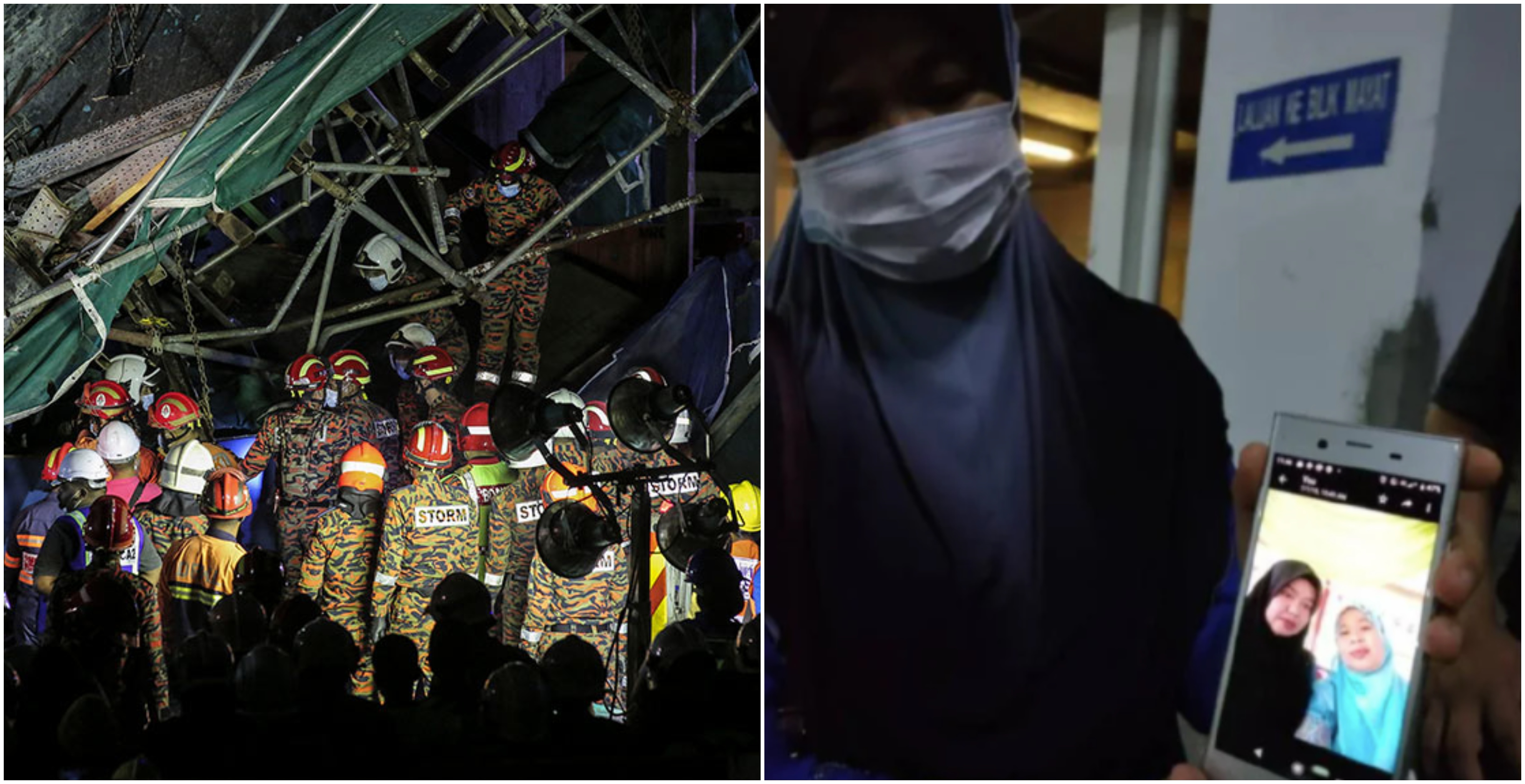 ‘Wajah Adik Seperti Tidur’ – Kakak Mangsa Insiden Runtuhan Jambatan SUKE