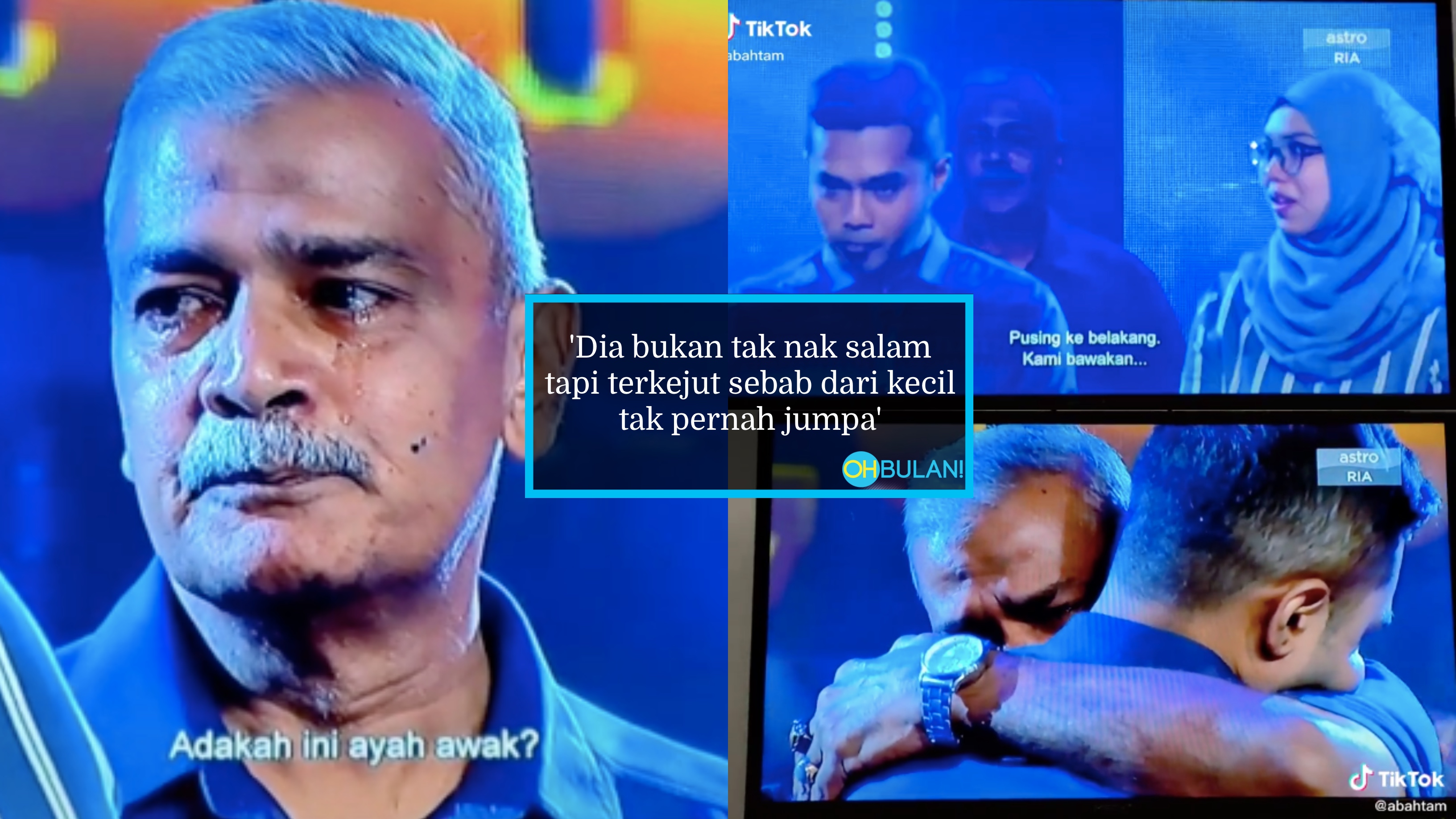 [VIDEO] Terpisah Sejak Kecil, Pertemuan Bapa & Anak Undang Sebak, Bongkar Kisah Di Sebalik Perpisahan