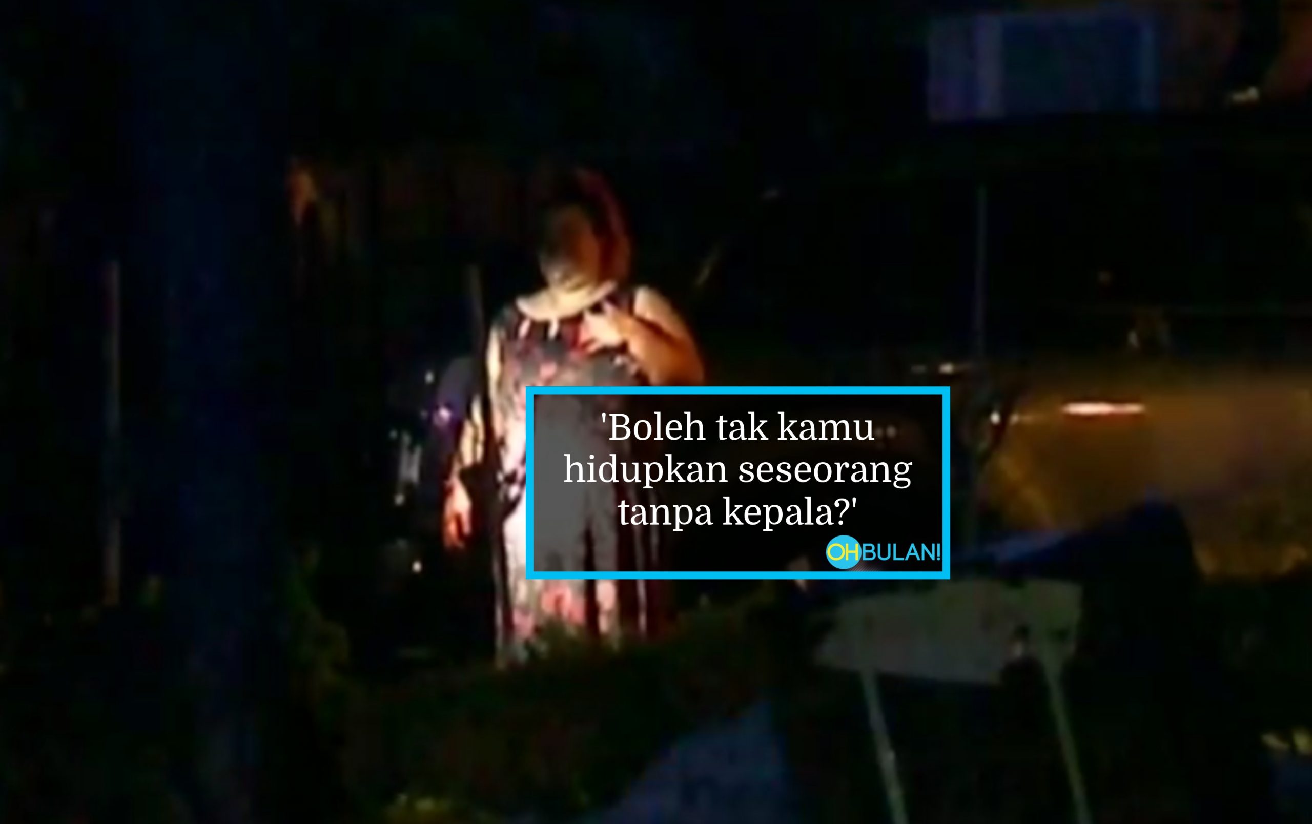 ‘Kepala Ibu Di Sana..’ – Anak Tikam Ibu Lebih 100 Kali, Cungkil Mata & Lidah Sebelum Letak Mayat Di Luar Rumah