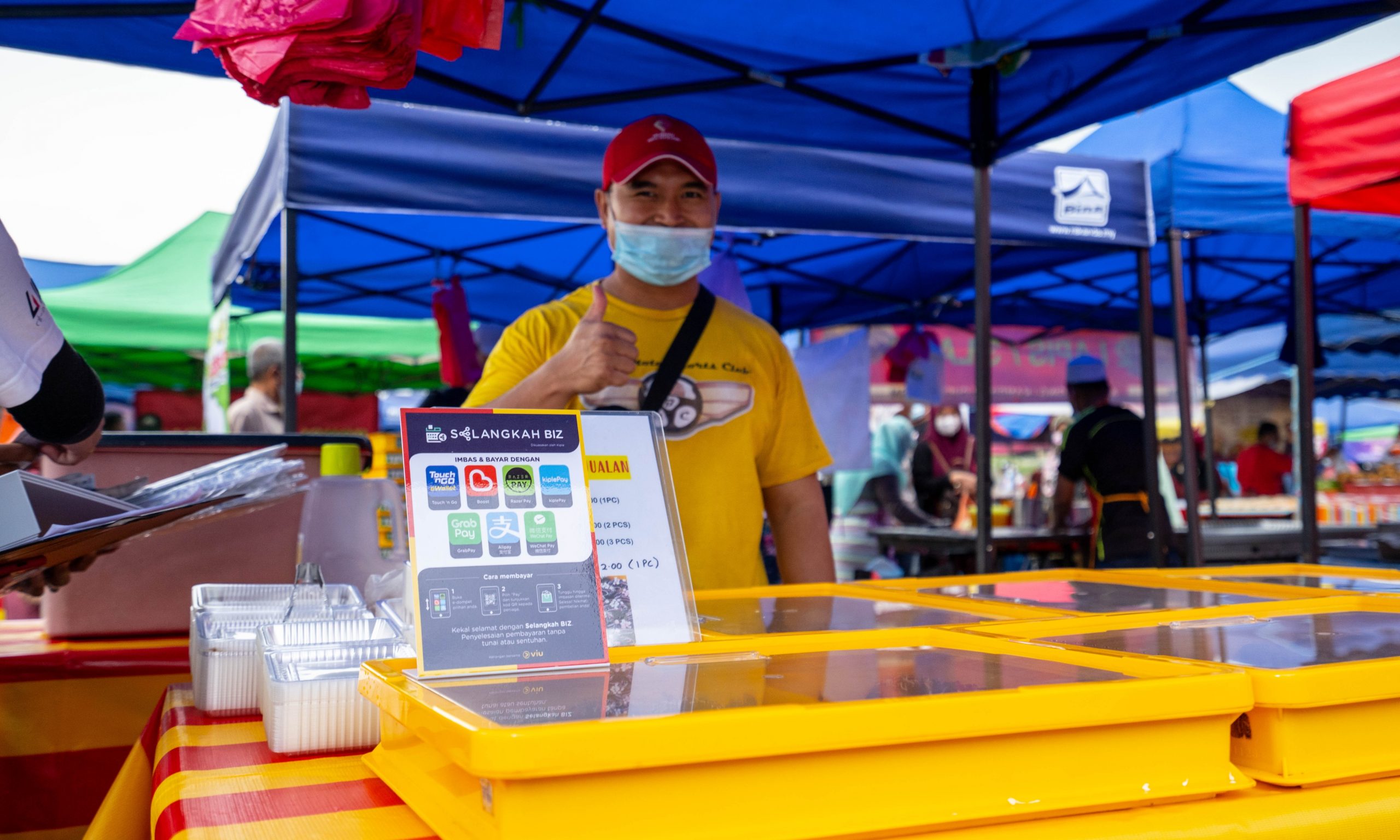 Bazaar Ramadhan Kini Menerima Bayaran Secara Digital Untuk Transaksi Yang Lebih Selamat!