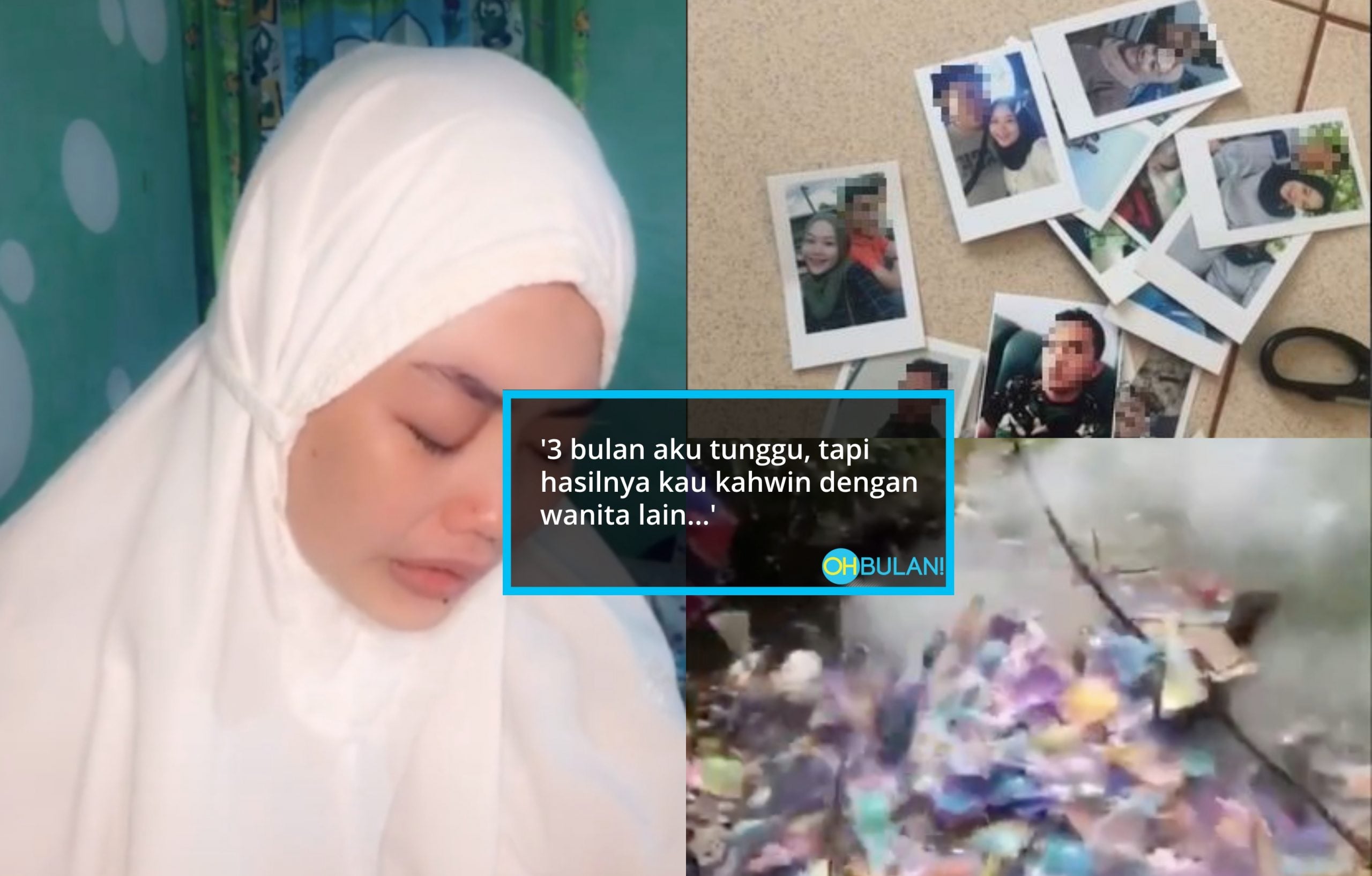 3 Bulan Berjauhan Alasan ‘Kerja’, Gadis Kecewa Dapat Tahu Tunang Kahwin Lain, Bakar Semua Doorgift