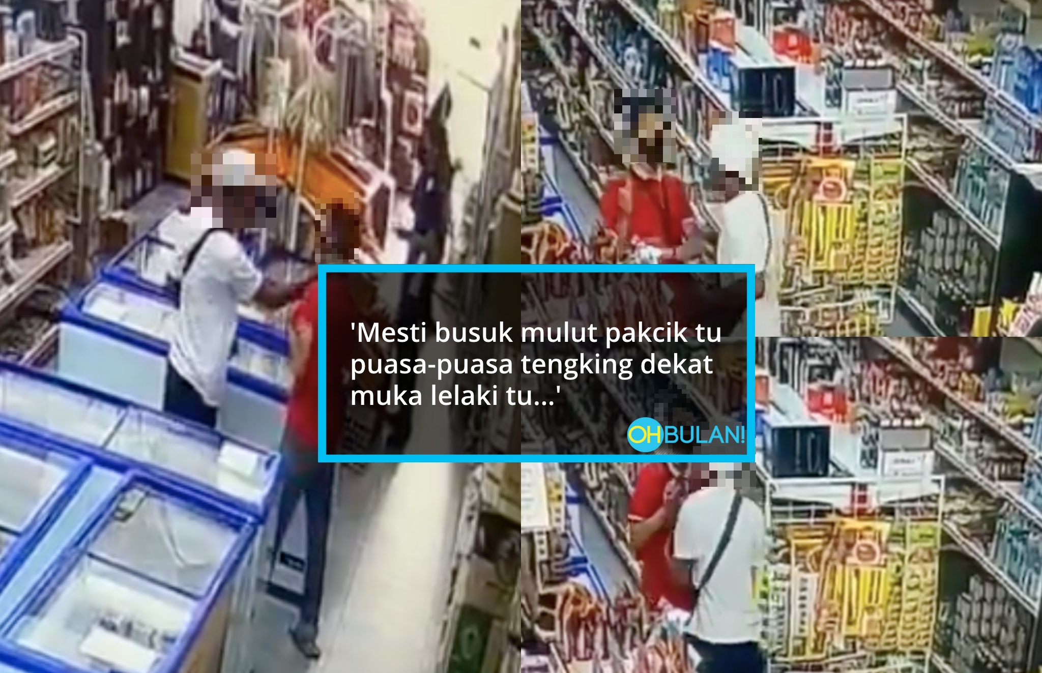 Pekerja Kedai Dicekik, Diugut ‘Pakcik Serban’ Gara-Gara Tegur Tak Pakai Pelitup Muka