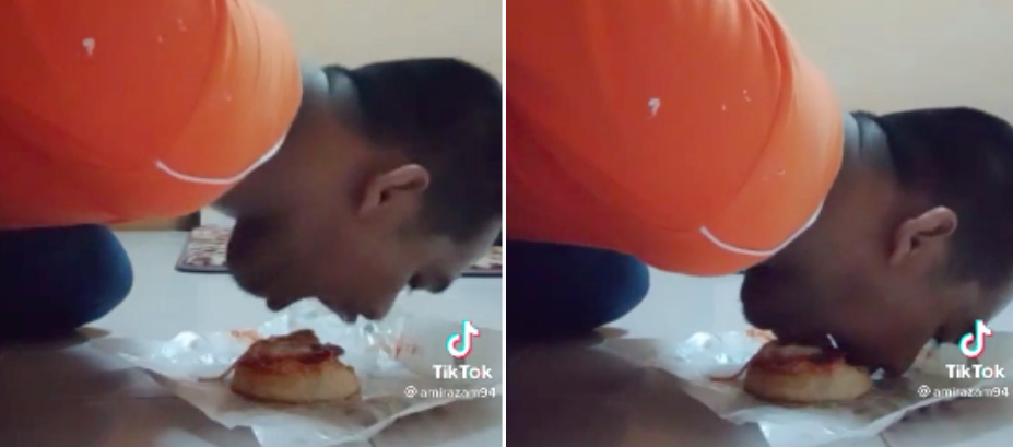 [VIDEO] Pemuda OKU Sukar ‘Makan’ Sendiri Ketika Sahur Buat Ramai Tersentuh