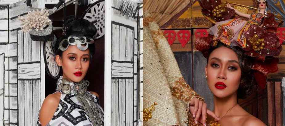 Bawa Busana ‘Kampungku’ Seberat 45kg Ke Pentas Miss Universe, Francisca Luhong Sedia Beraksi