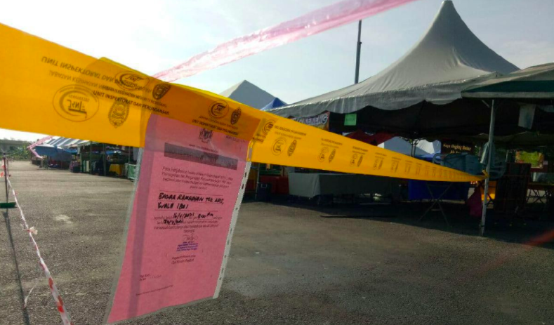 Bazar Ramadan Di Terengganu Pertama Ditutup Kerana Gagal Patuhi SOP