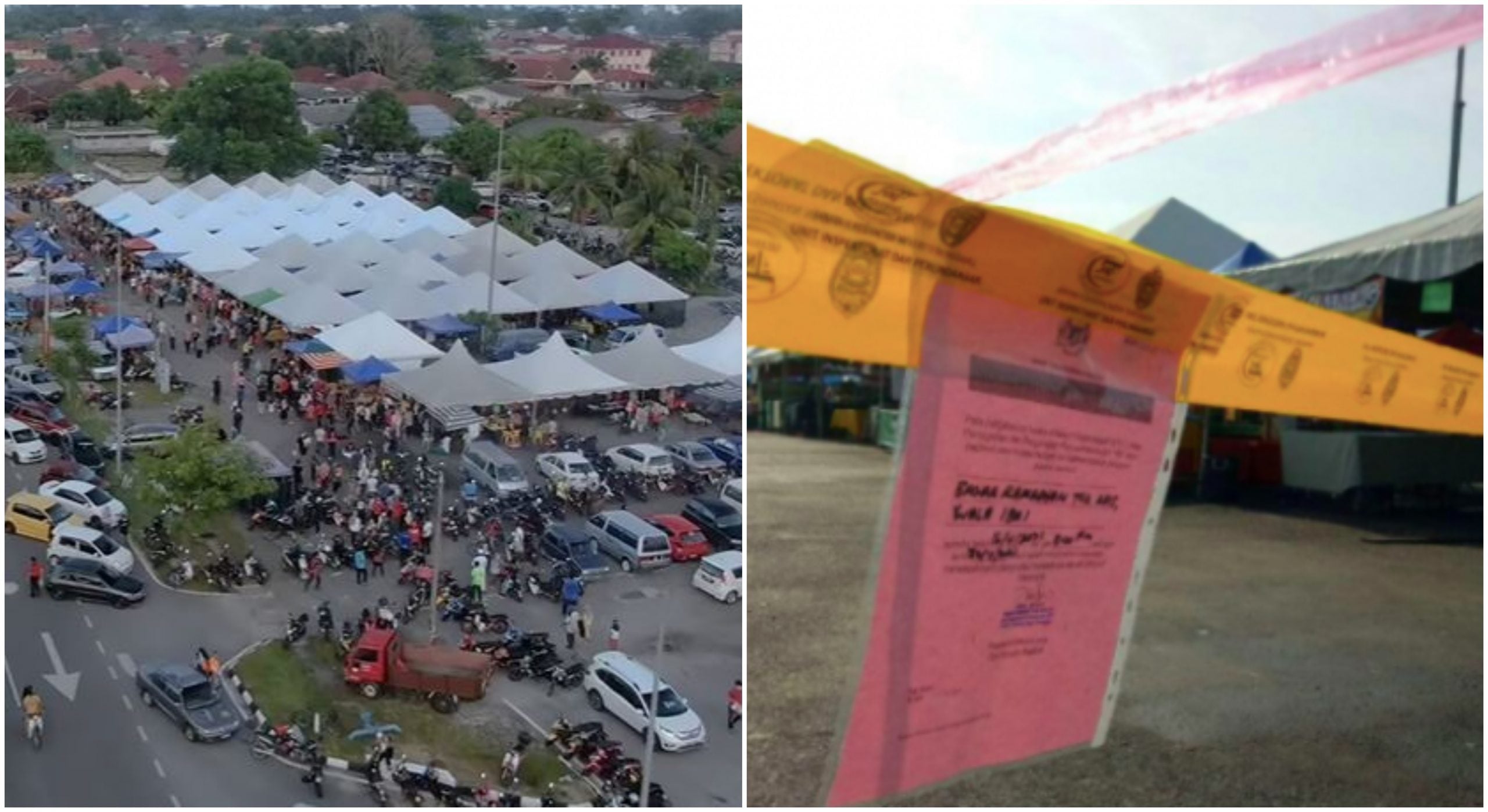 Notis Penutupan Ditarik Balik, Bazar Ramadan Tok Adis Terengganu Dibuka Semula