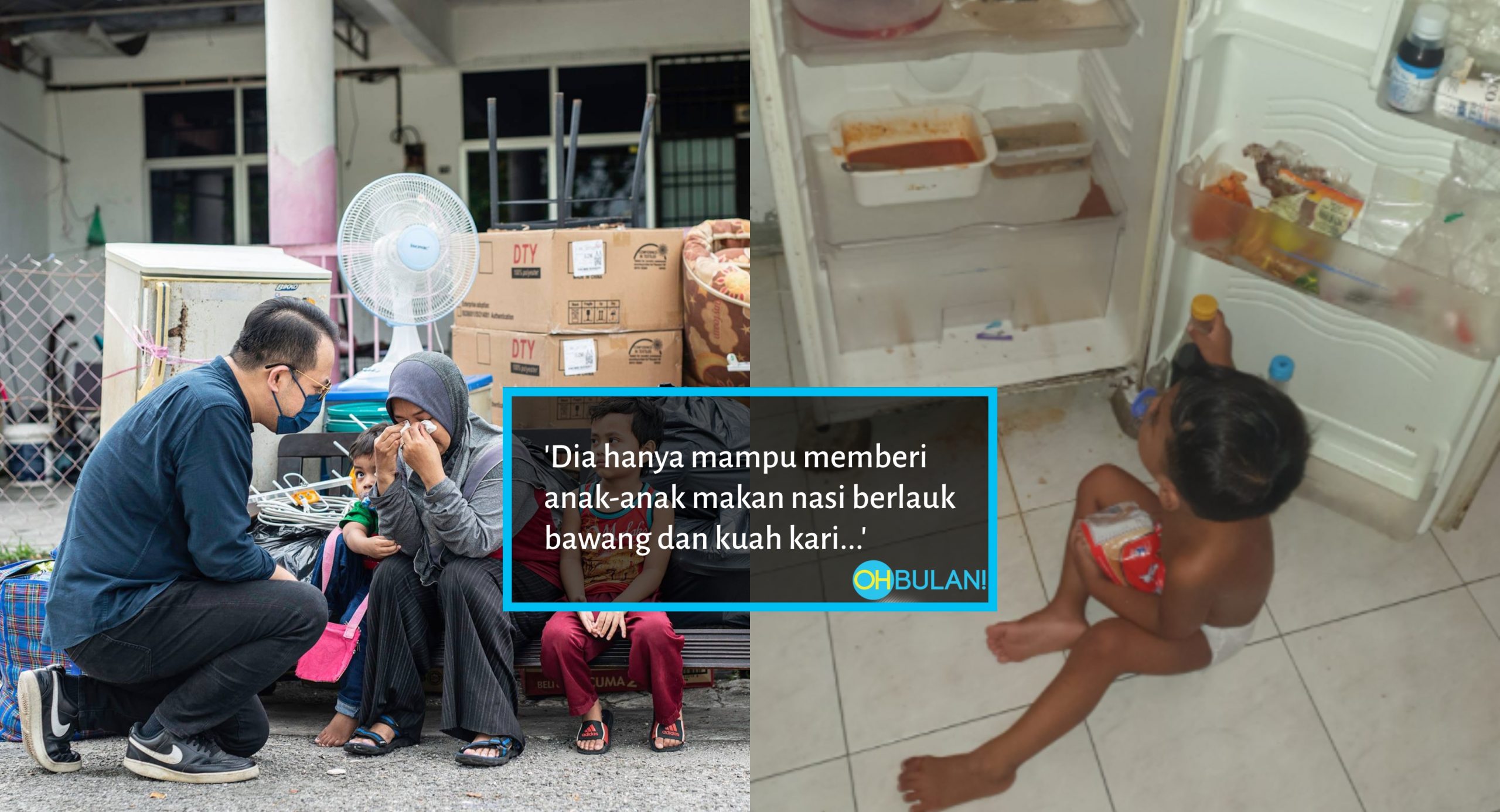 Kisah ‘Kesusahan’ Ibu Tunggal Bersama 10 Anak Undang Sebak, Terpaksa Cari Rumah Baru Untuk Disewa