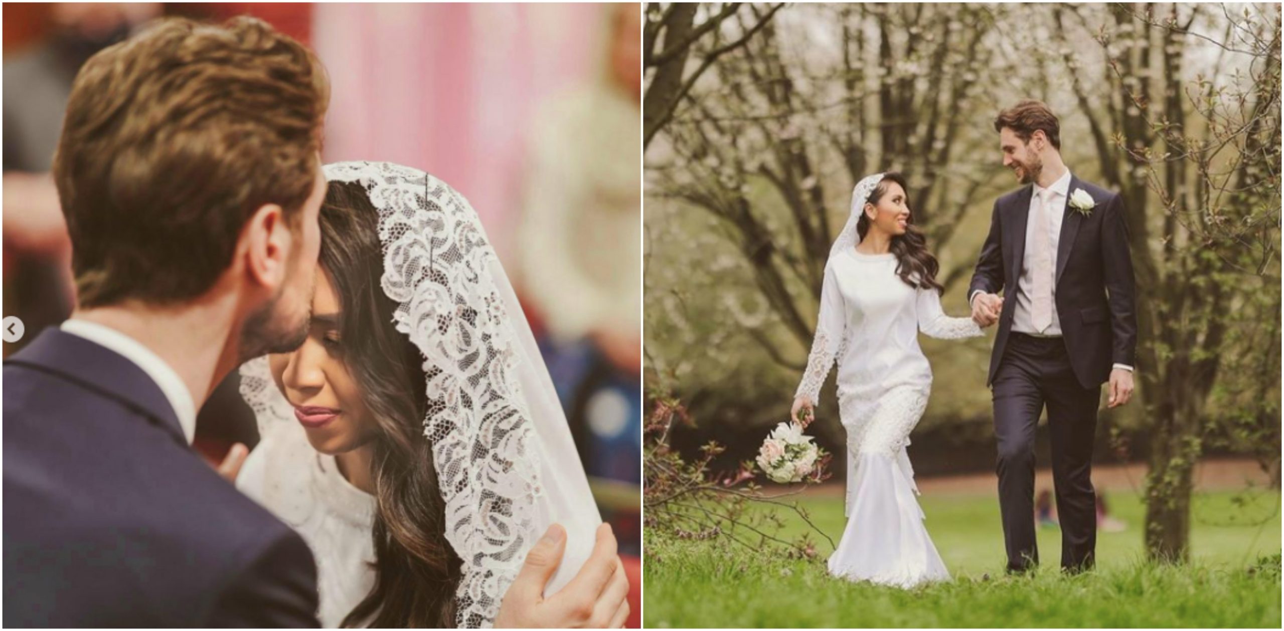 Acara Nikah Dengan Skala Yang Kecil, Netizen Puji & Ucap Tahniah Buat Dr Amalina