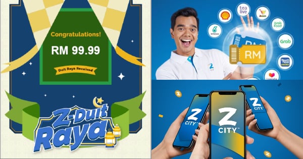 Raikan Hari Raya Korang Bersama ZCITY & Alif Satar, Dapatkan Z-Duit Raya Sehingga RM99.99