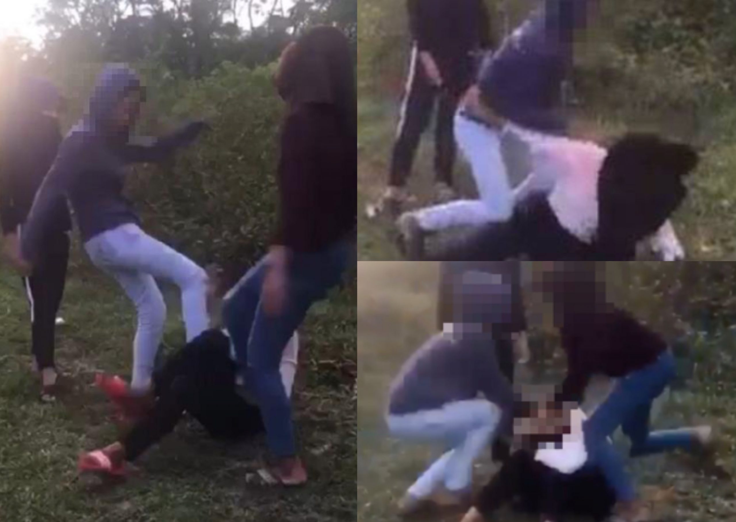 Video Gadis Kena ‘Belasah’ Tersebar Di Media Sosial, Rupanya Gaduh Berebut Teman Lelaki