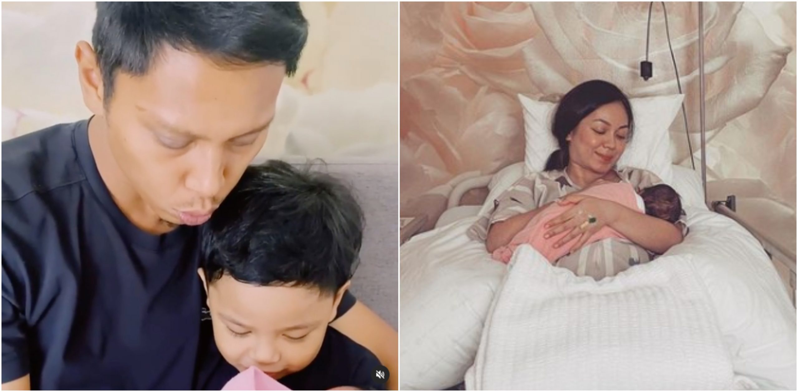 Nad Zainal Selamat Timang Anak Kedua