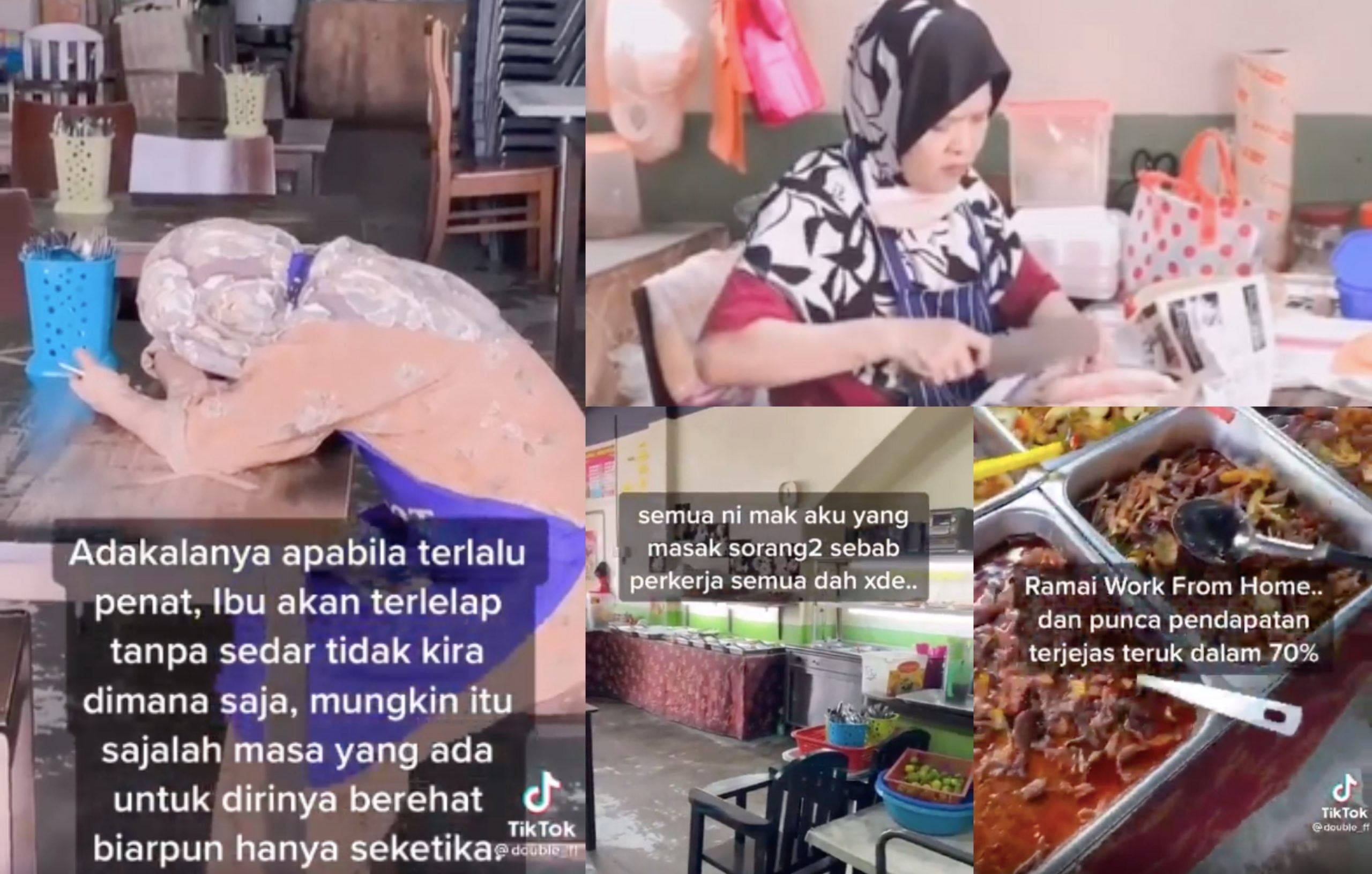 Terlalu Penat Sampai Terlelap, Ibu ‘Struggle’ Terpaksa Tanggung Rugi Peniagaan Sejak Pandemik