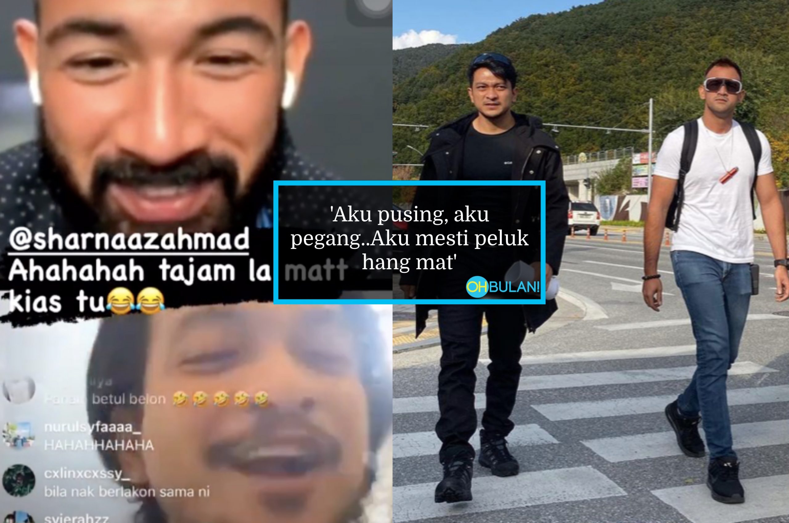 [VIDEO] ‘Satgi Aku Bawa Hang Naik Belon Panas, Tapi Hang Peluk Aku Dak?’