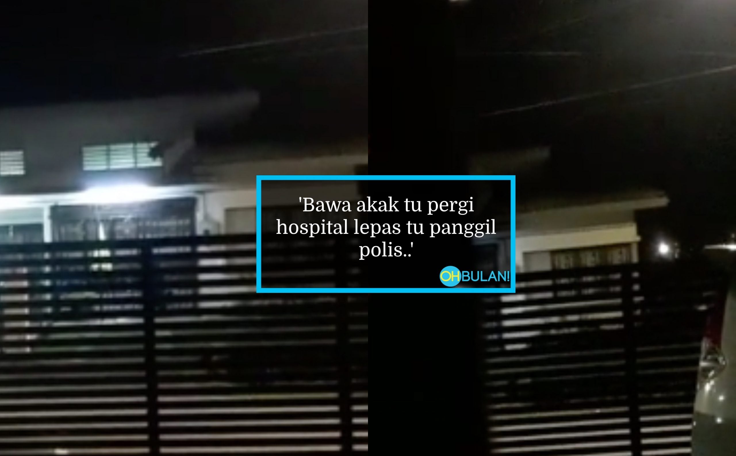 [VIDEO] Bincang Baik-Baiklah Kak, Satu Taman Dengar Laki Bini Bergaduh….