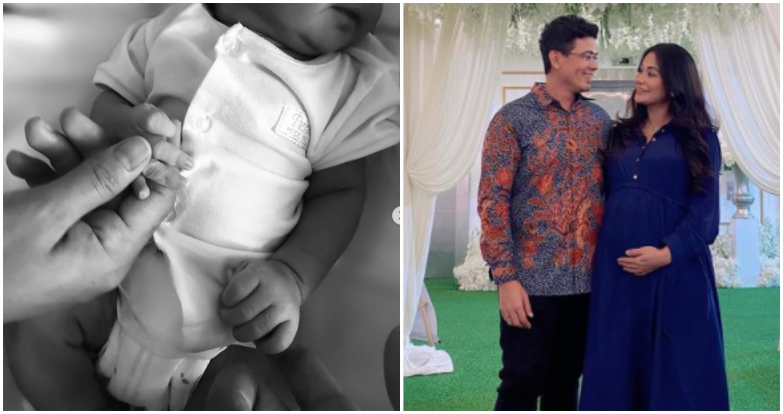 Tasha Shila Selamat Timang Cahaya Mata Lelaki Sulung. Tahniah!