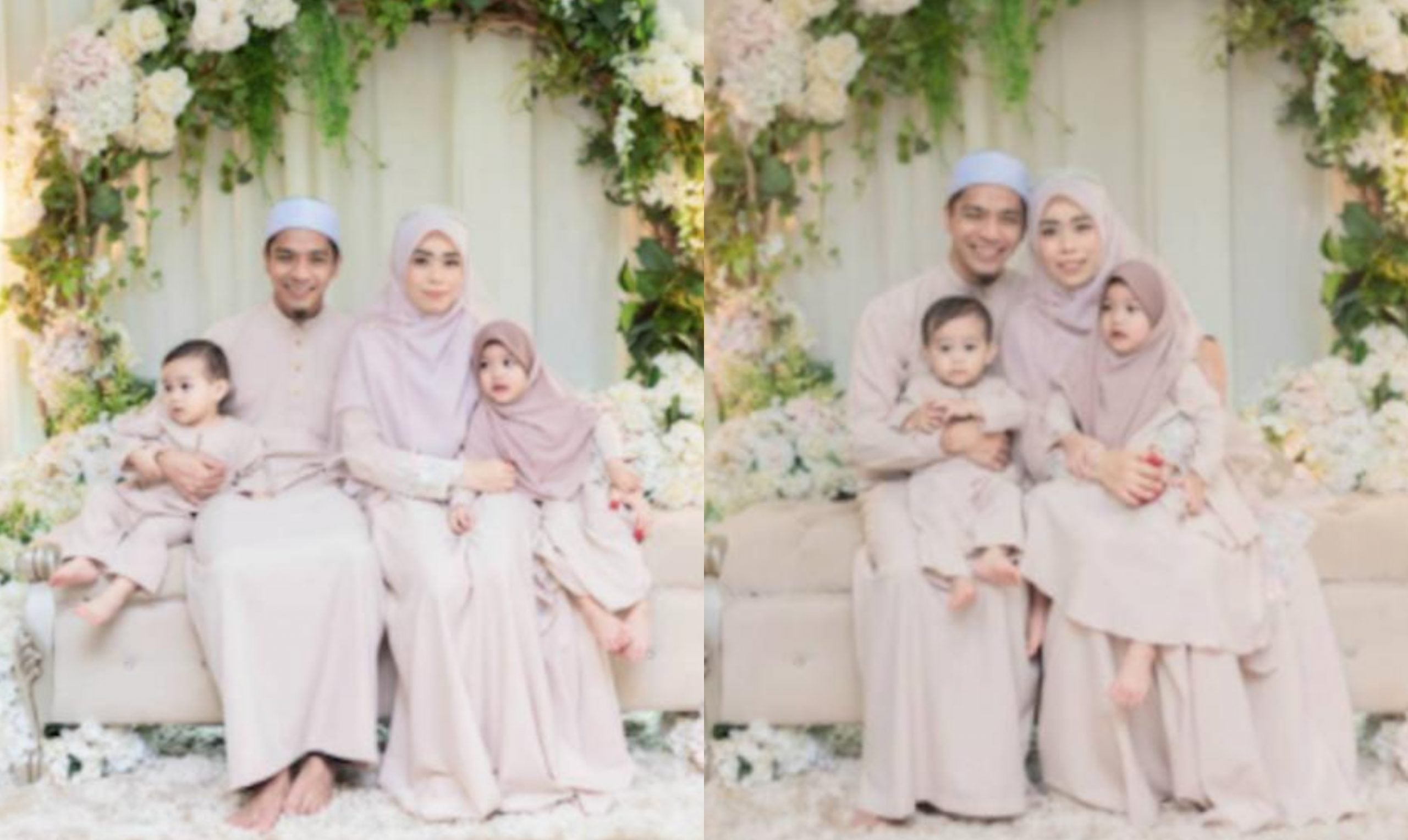 Muat Naik Gambar Sedondon Anak Beranak Atas Pelamin, Da’i Farhan Dah Rujuk Semula?
